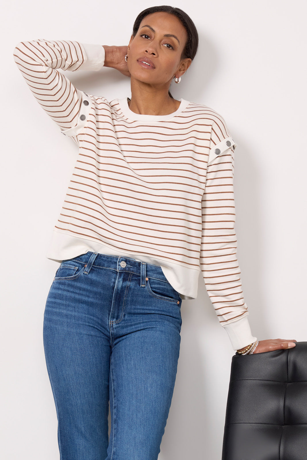 Willis Stripe Sweatshirt