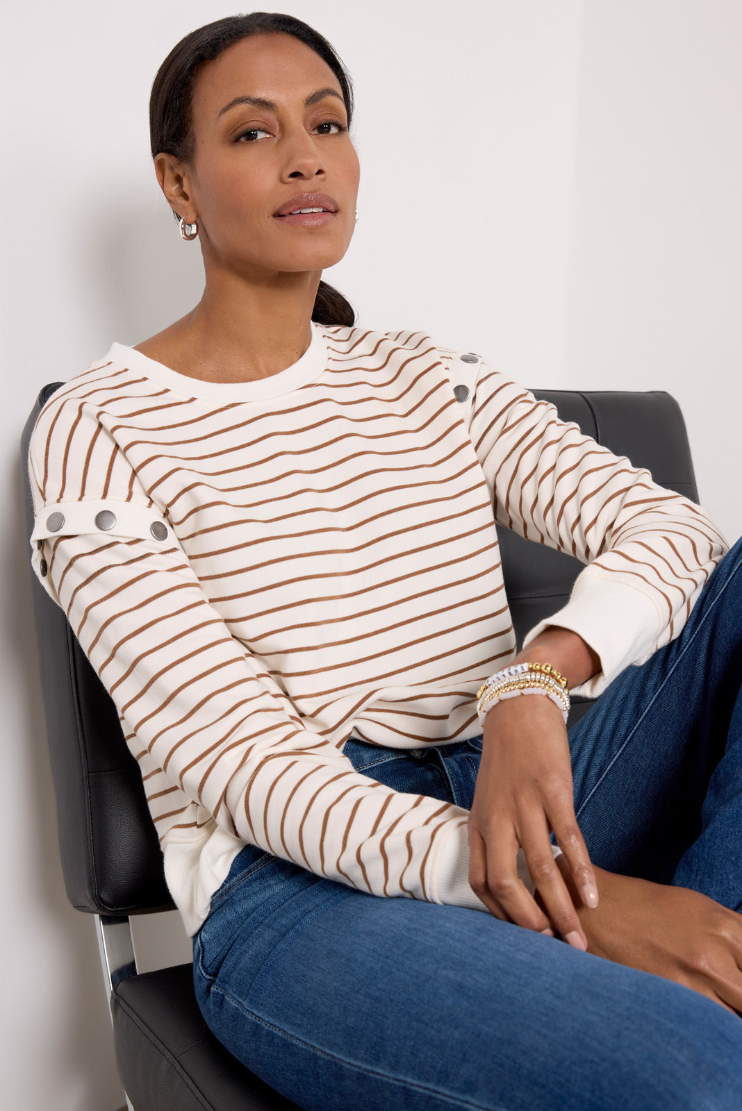 Willis Stripe Sweatshirt