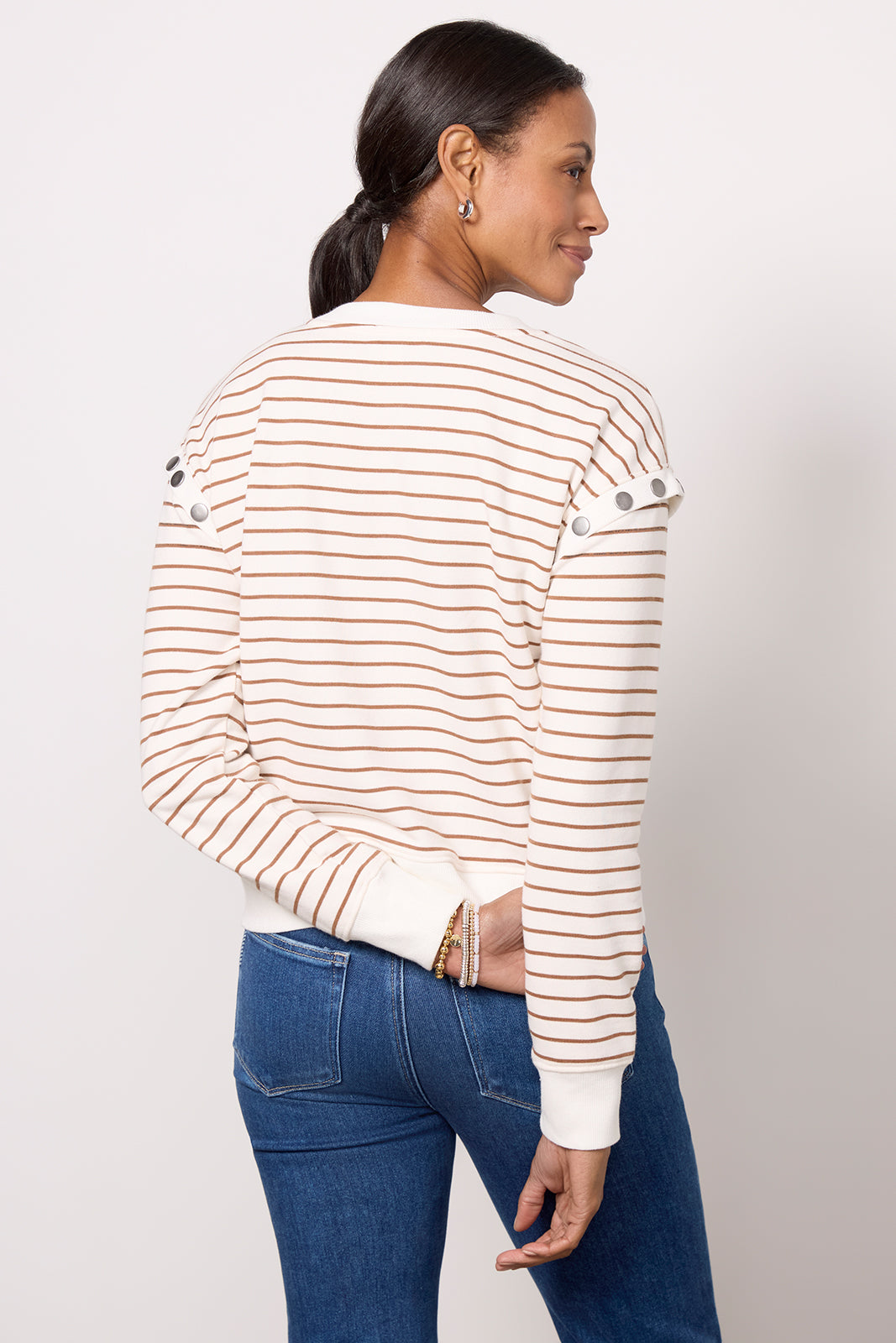 Willis Stripe Sweatshirt