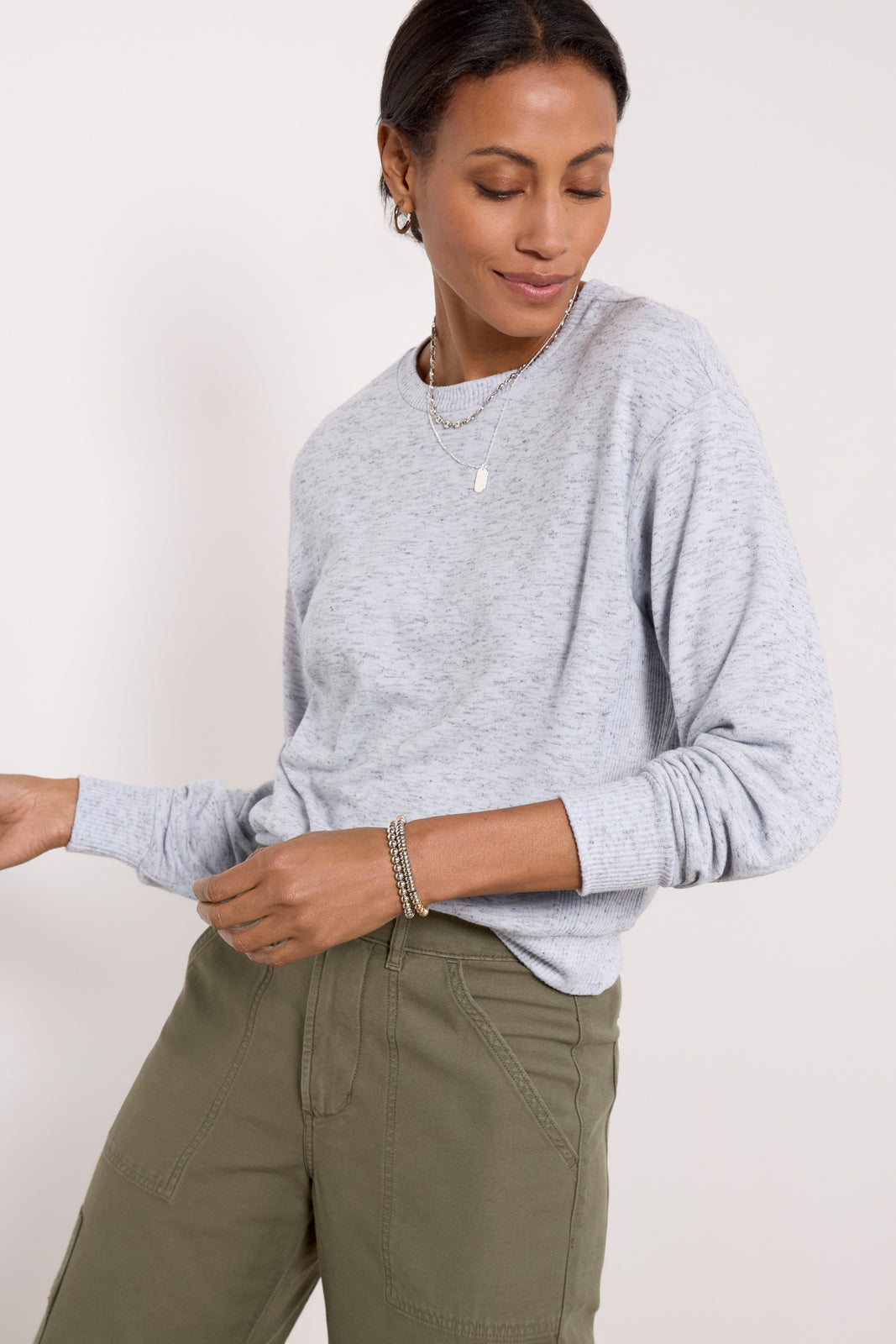 Gigi Brushed Pullover