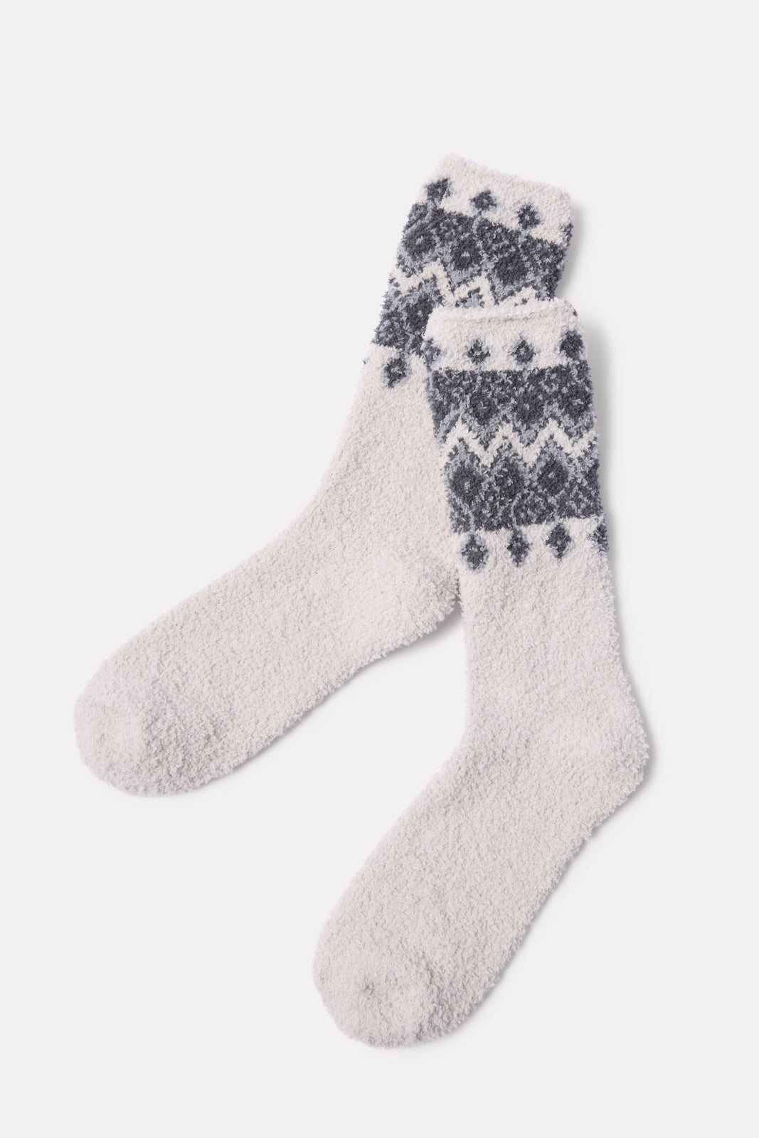 CozyChic Fair Isle Sock