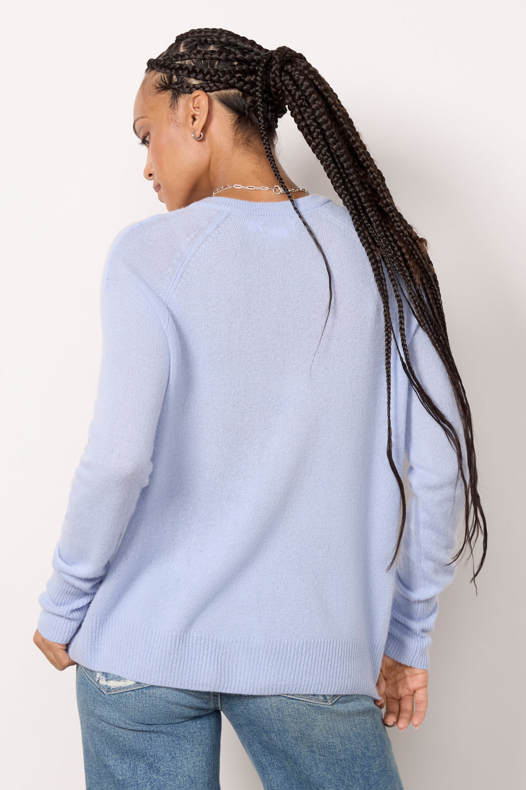 Kate Vneck Cashmere Pullover