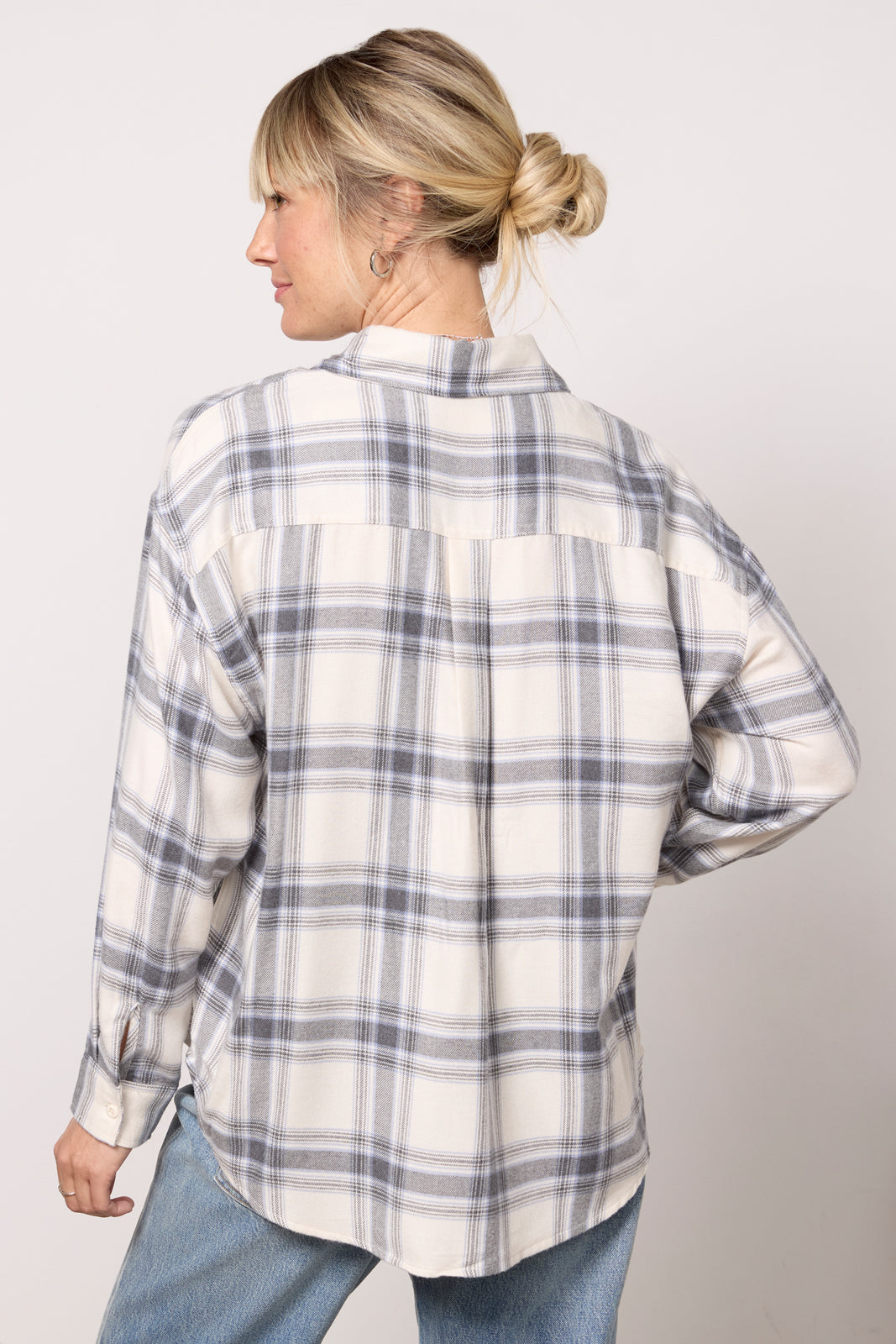 River Plaid Button Up