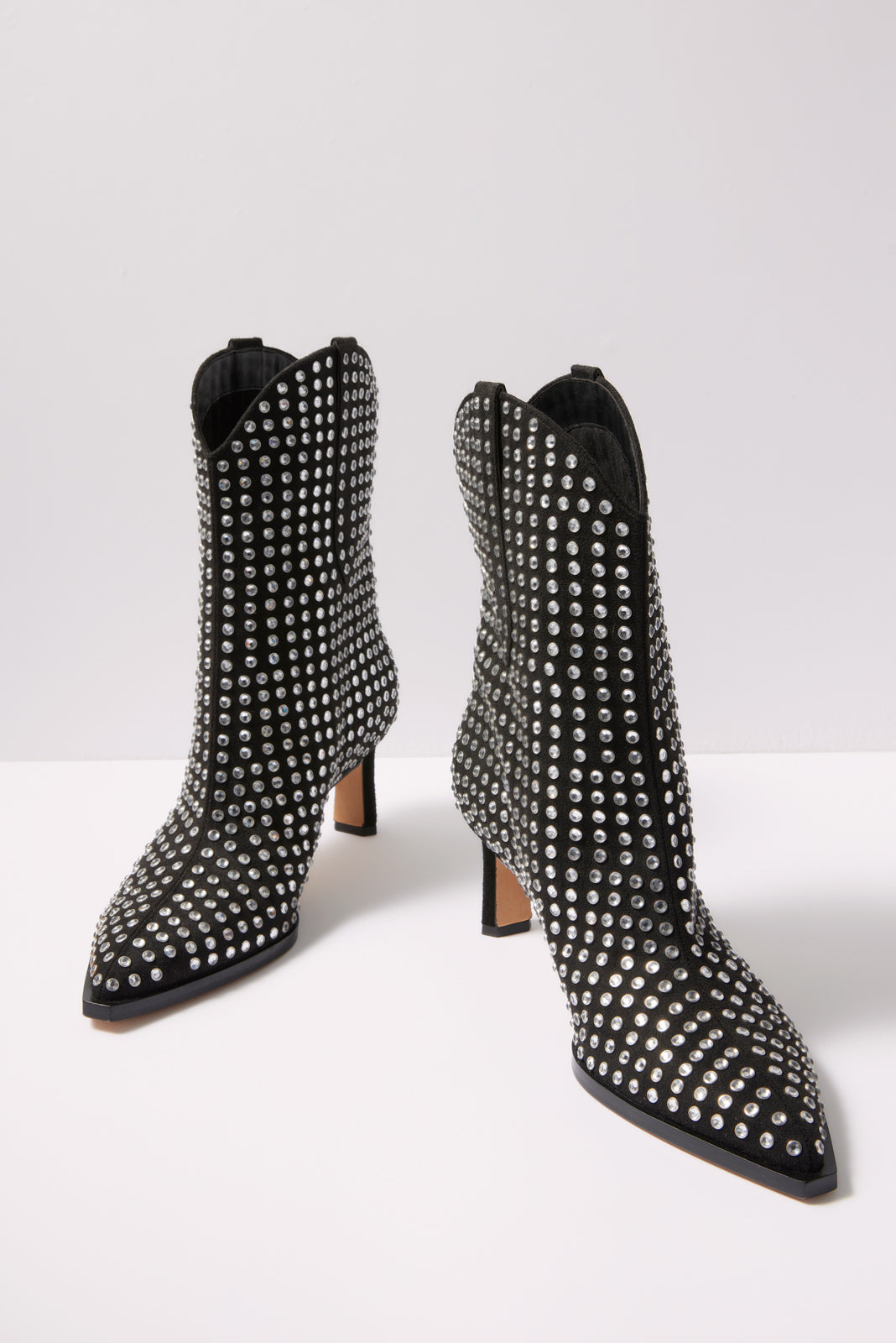 Anzel Crystal Stud Boot