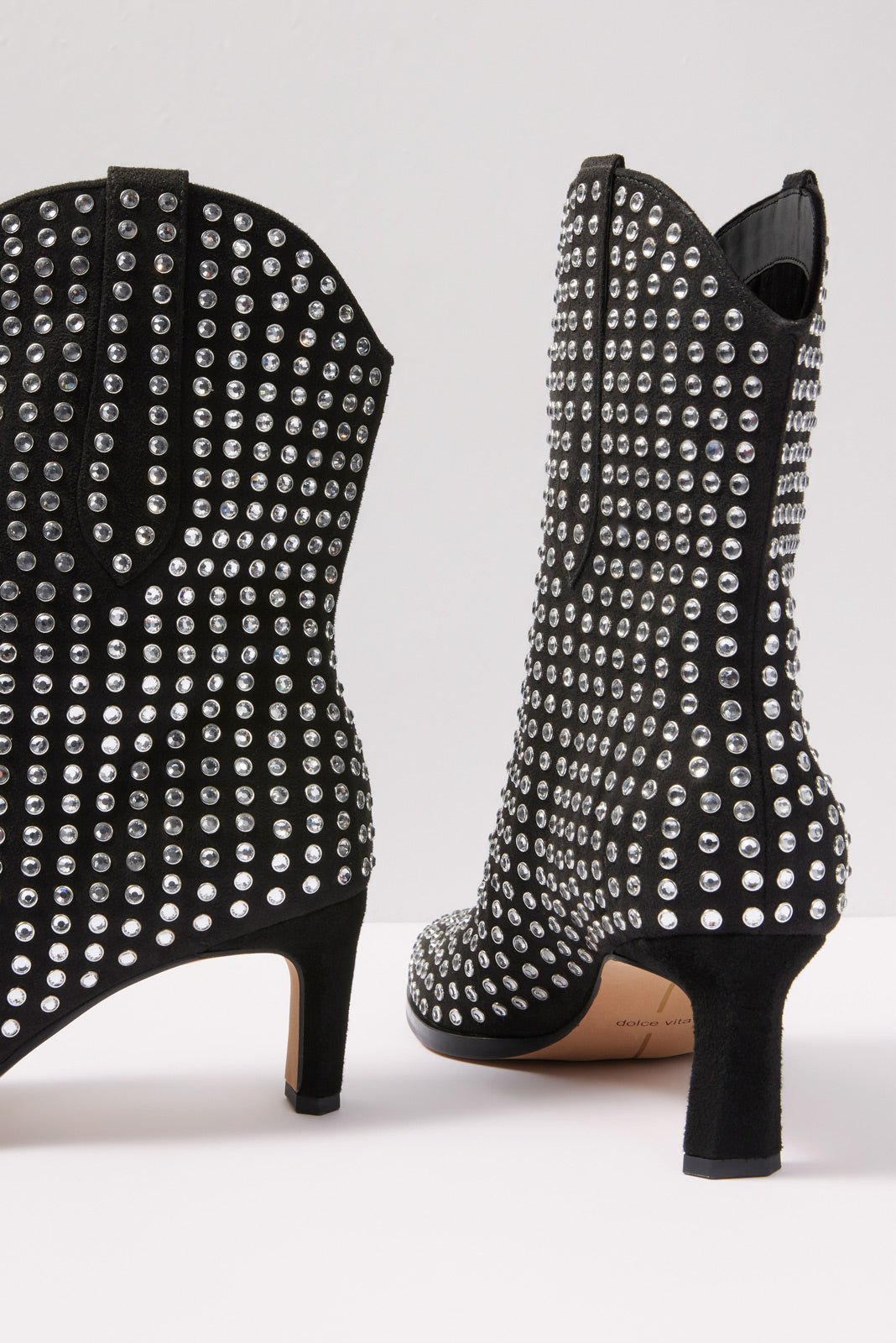 Anzel Crystal Stud Boot