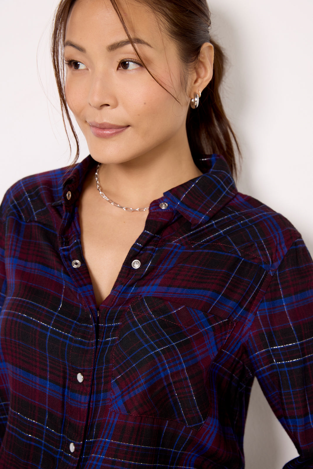 Zuri Plaid Button Down