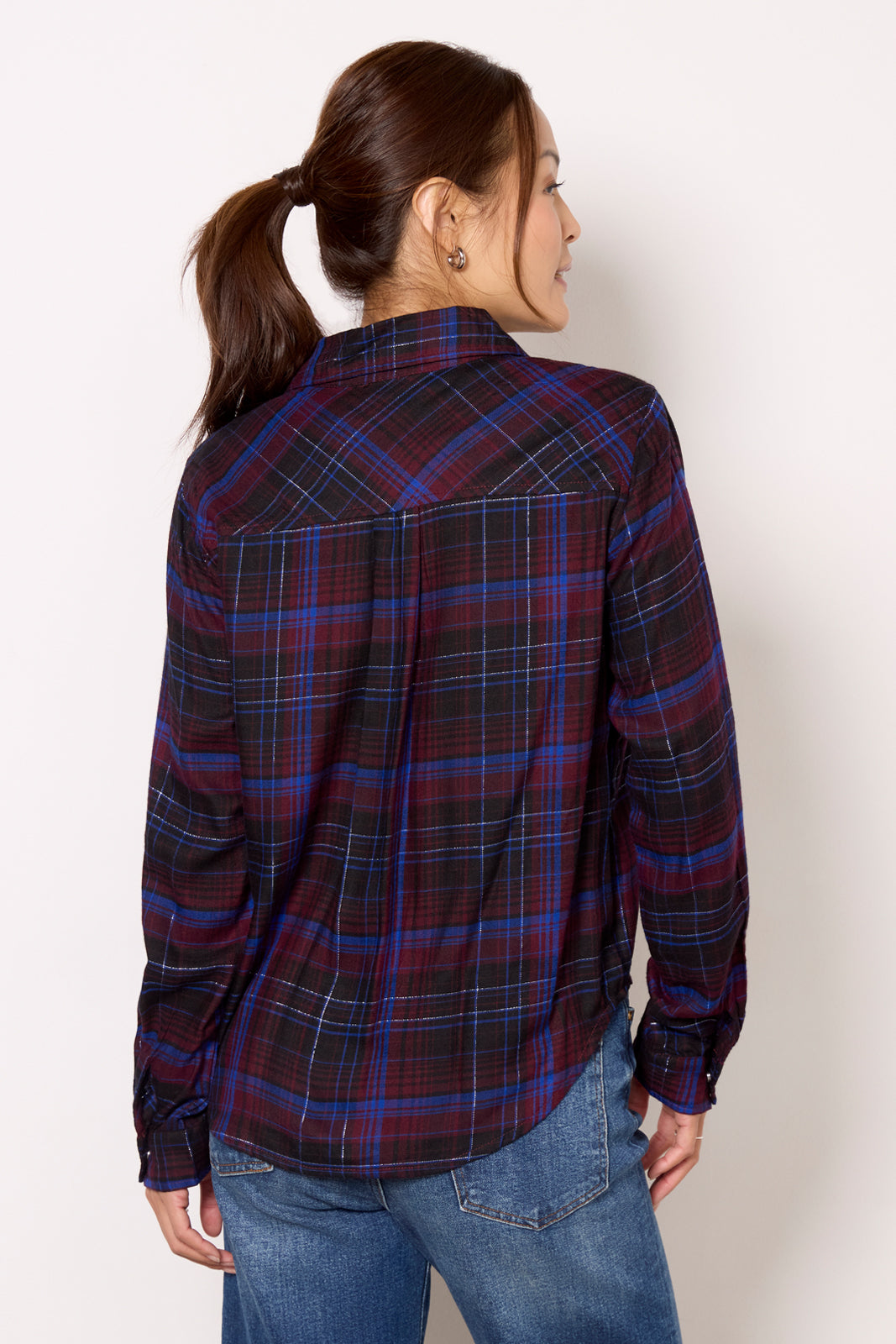 Zuri Plaid Button Down