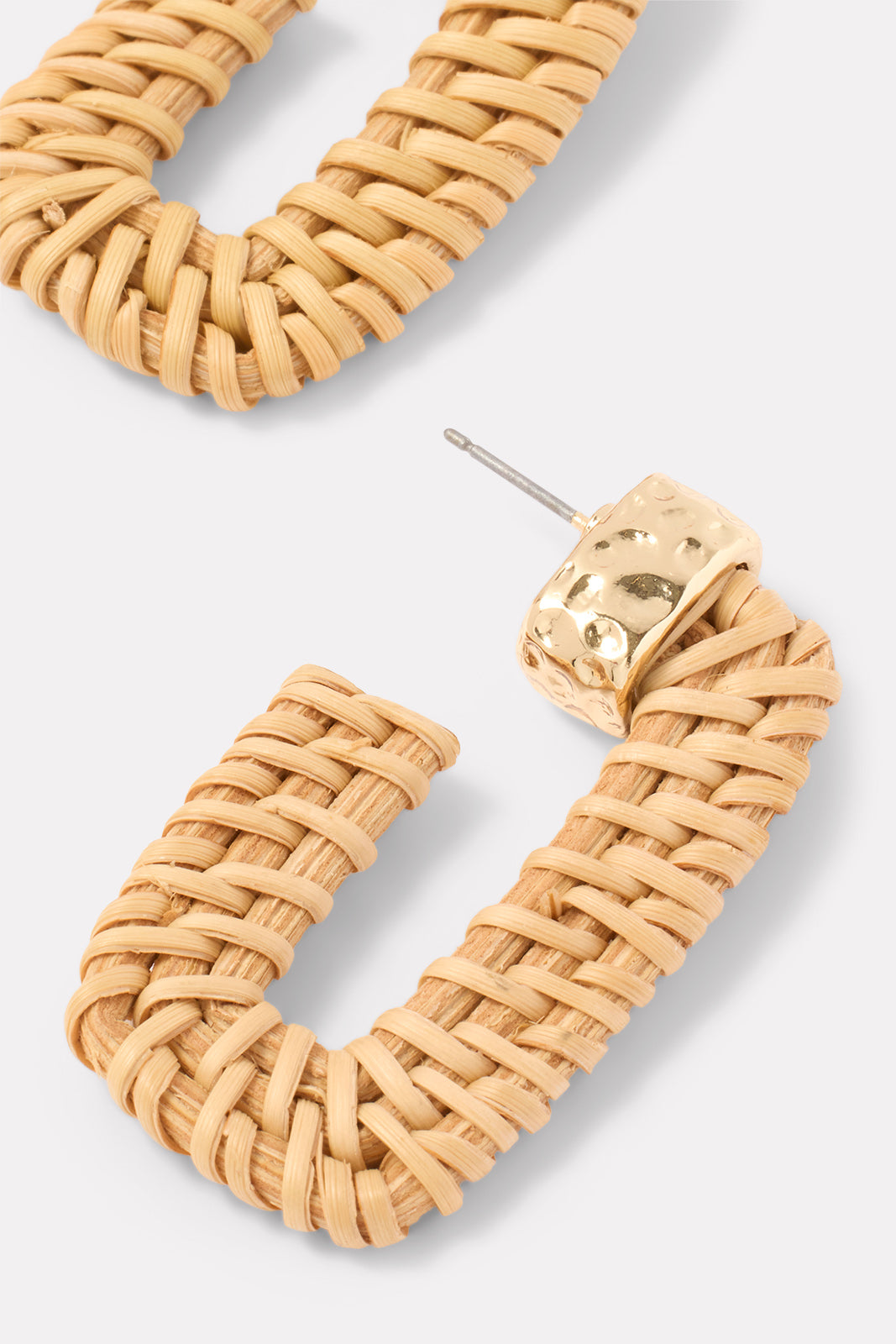 Avila Basket Weave Hoops