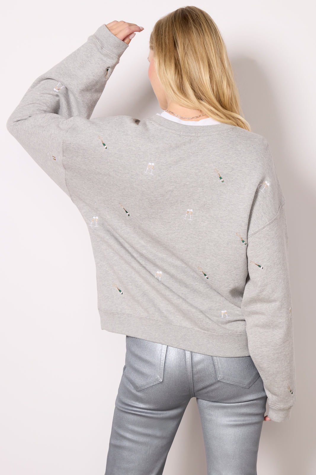 Varsity Champagne Sweatshirt