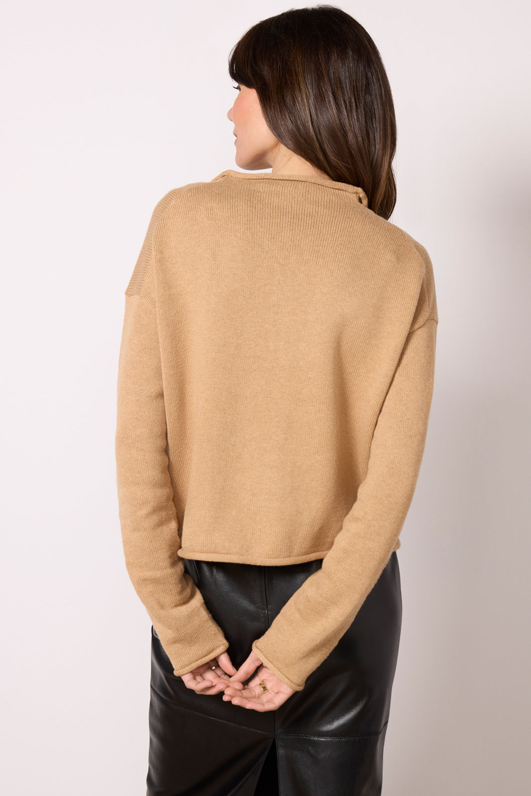 Taylor Roll Neck Cardigan