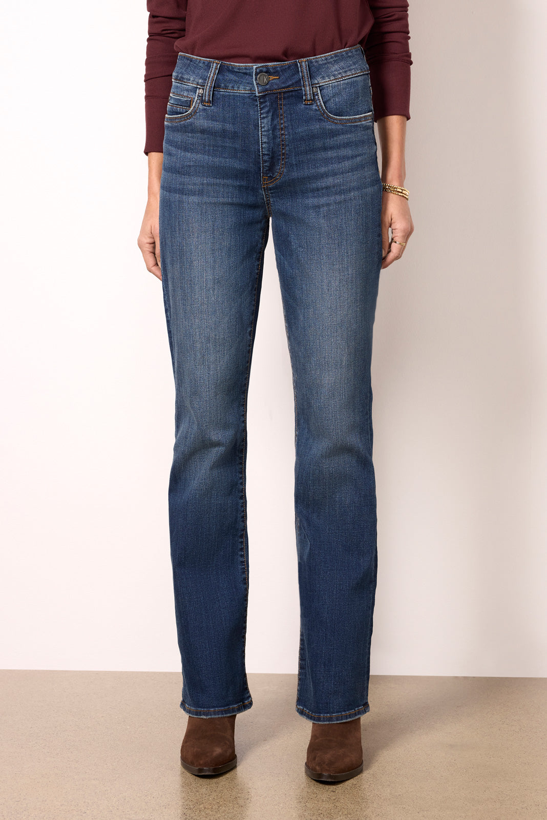 Natalie High Rise Fab Ab Bootcut