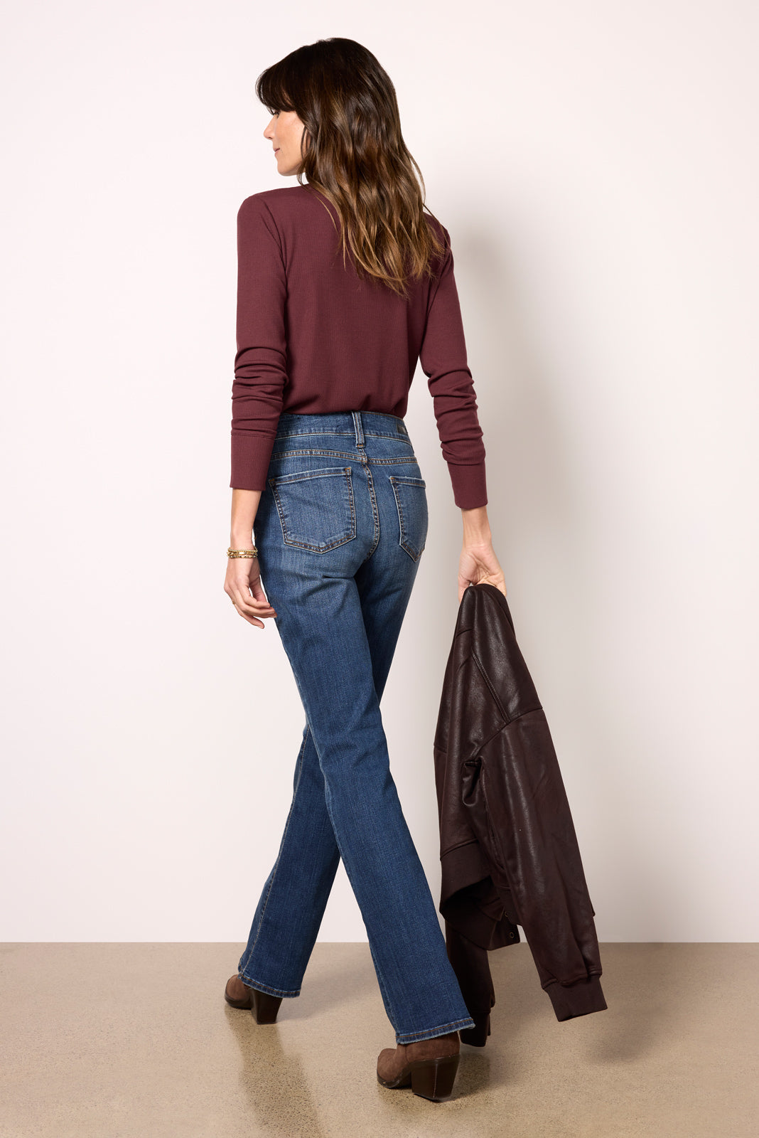 Natalie High Rise Fab Ab Bootcut