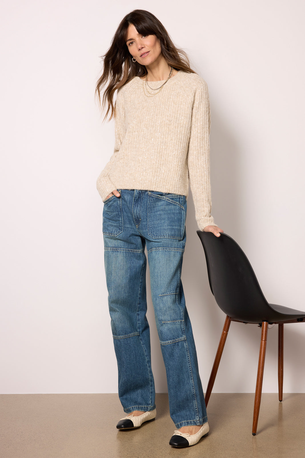 Kori Sequin Pullover