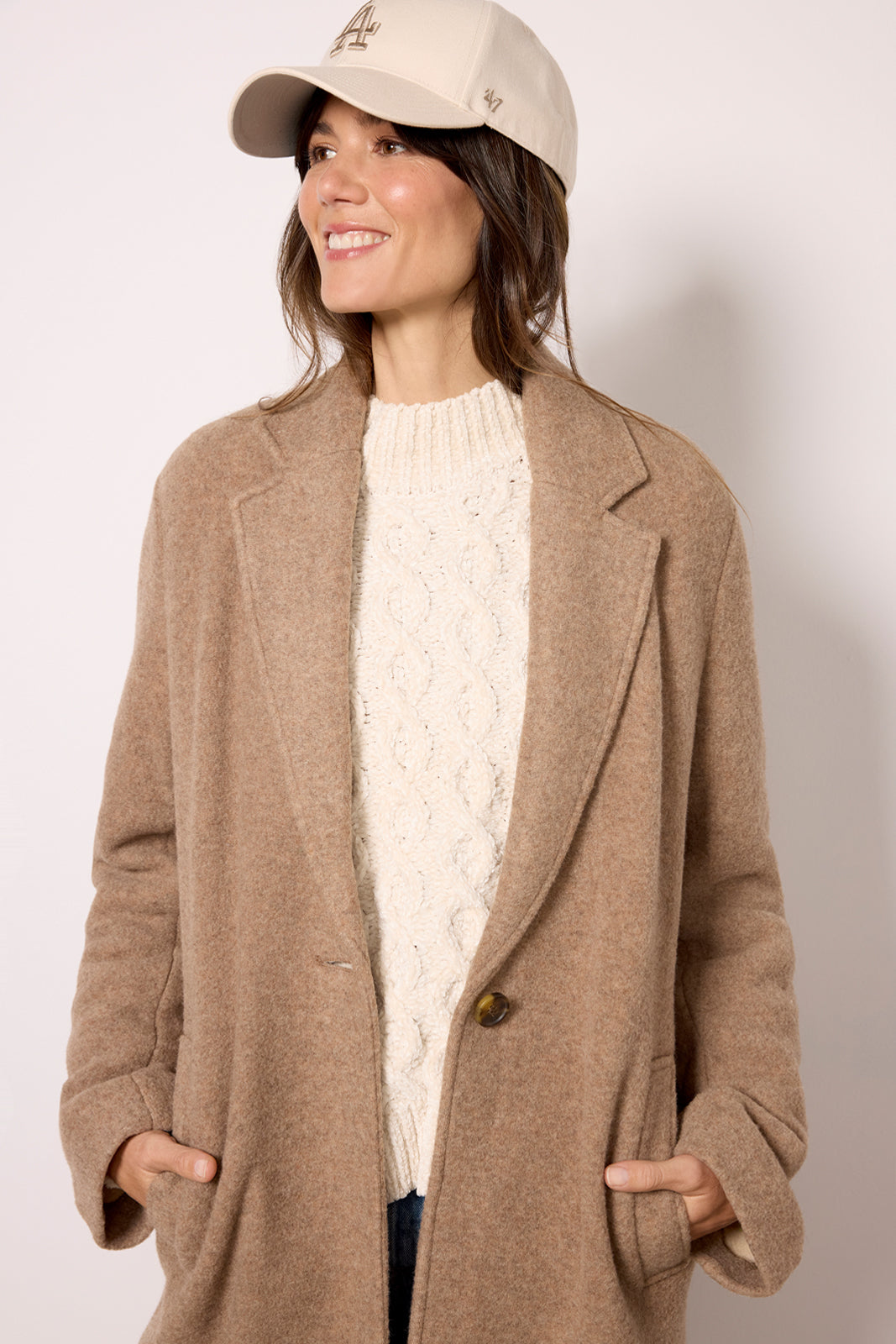 Atlantic Knit Coat