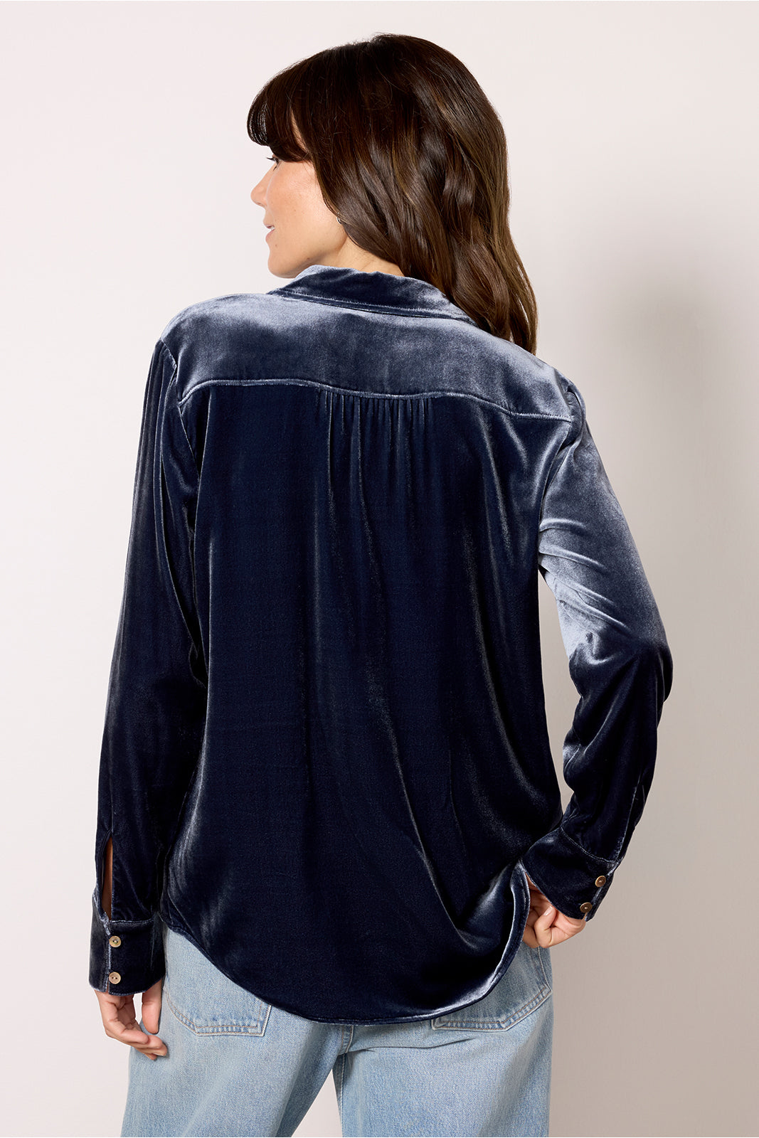 Genevieve Velvet Shirt