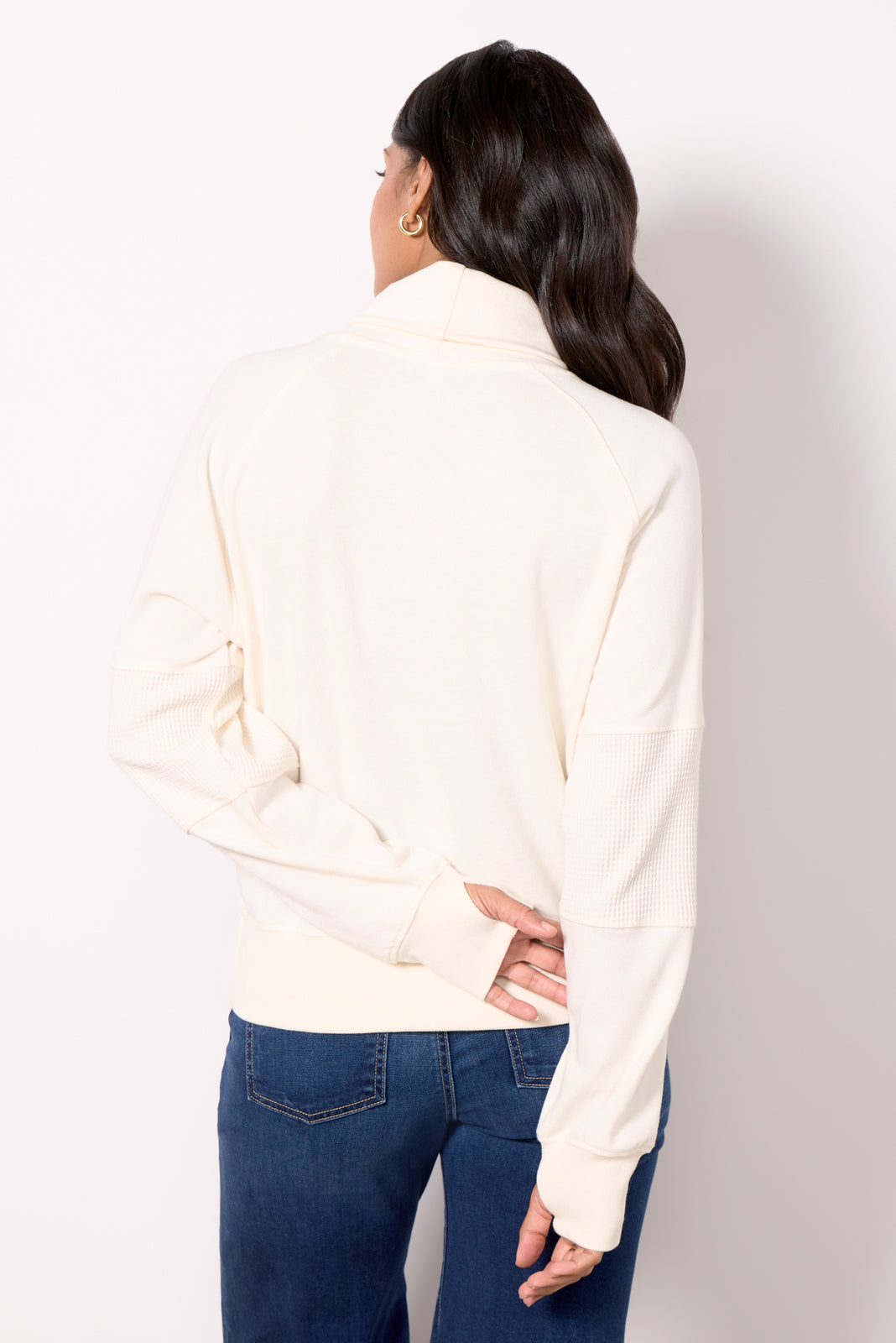 Kassandra Thermal Mix Sweatshirt