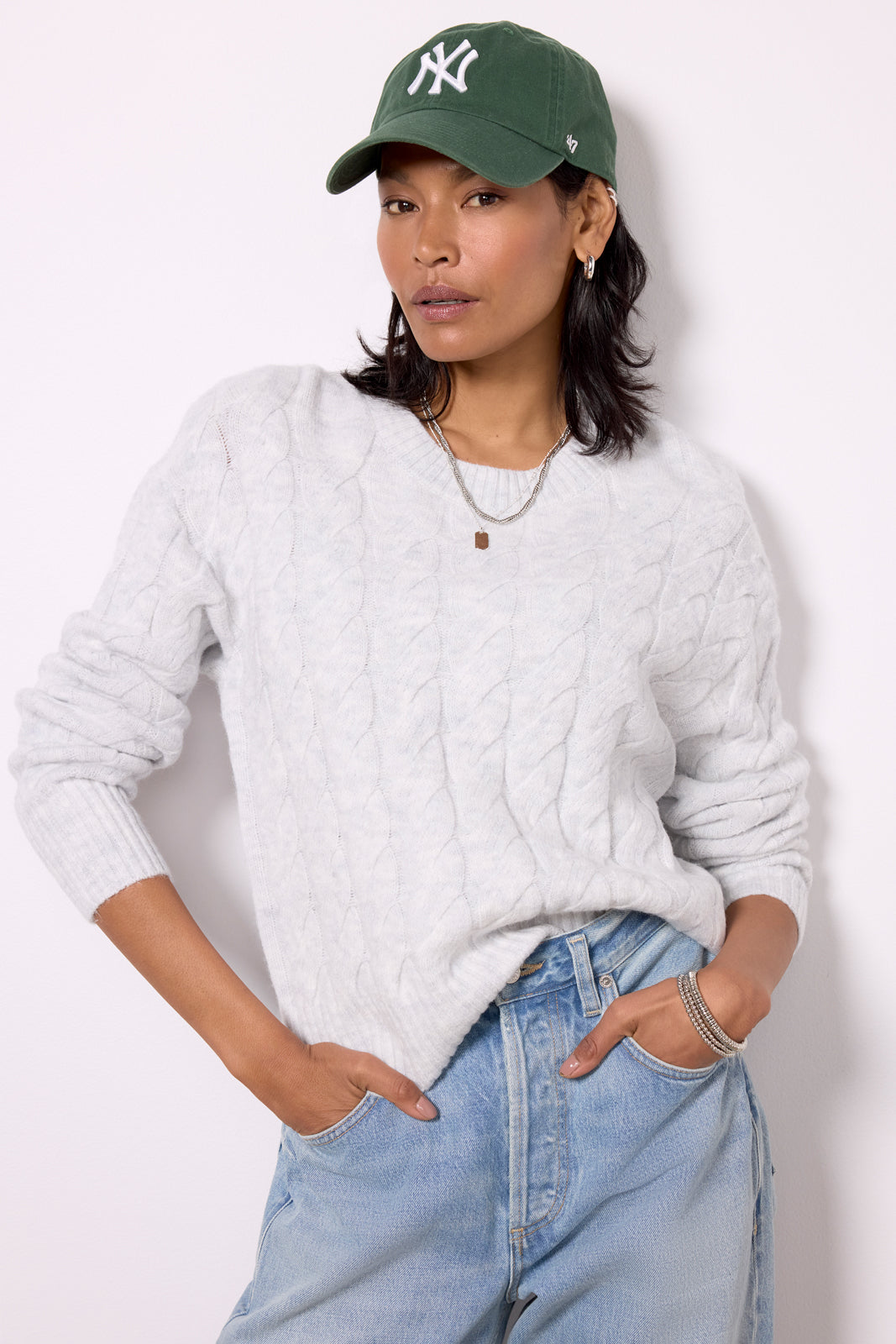 Renee Cable Pullover