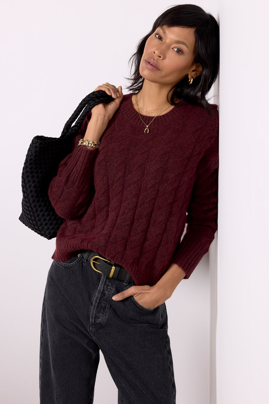 Renee Cable Pullover