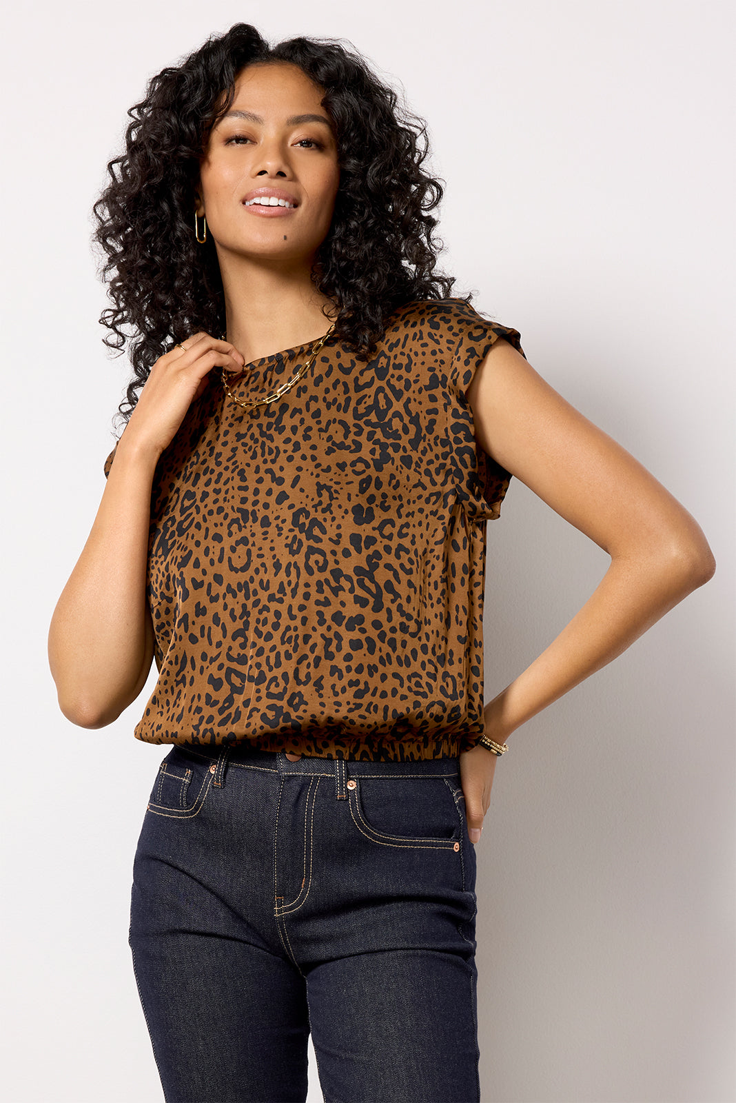 Leopard Blouse