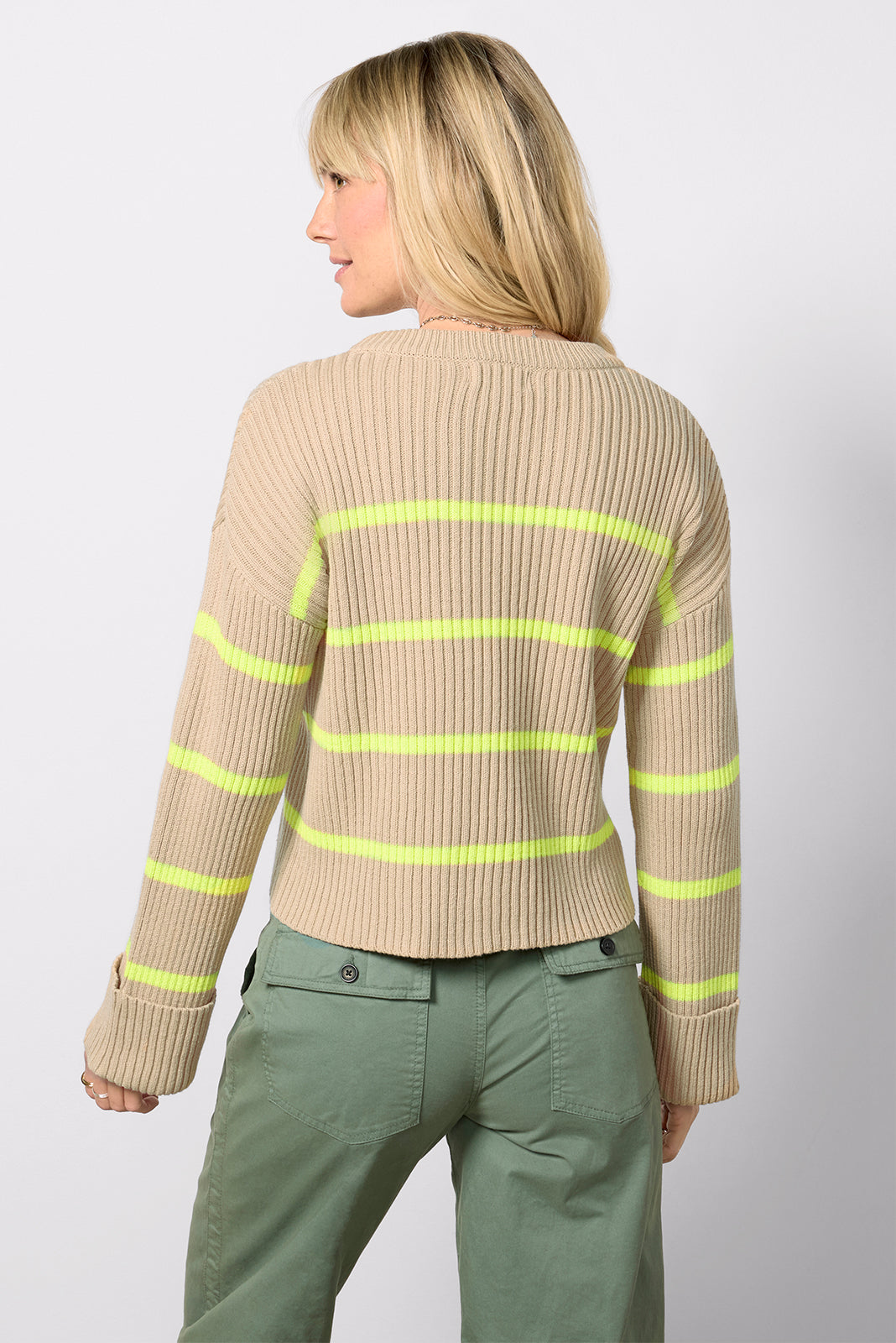 Emma Crew Stripe Pullover