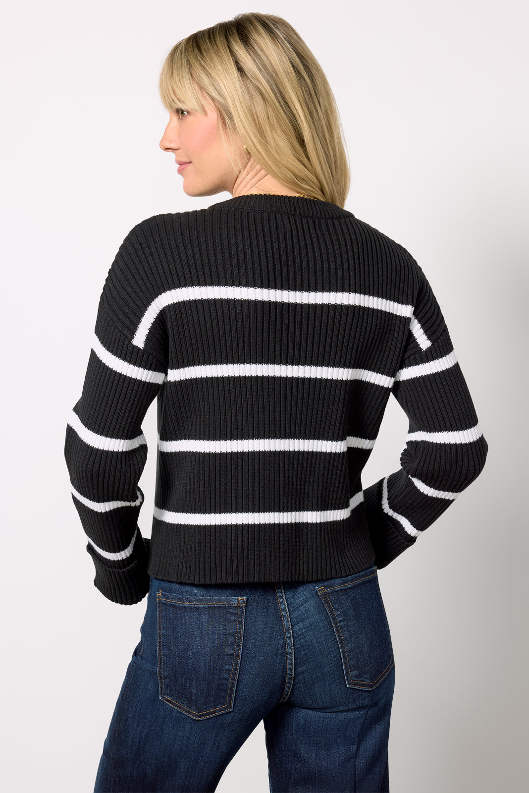 Emma Crew Stripe Pullover