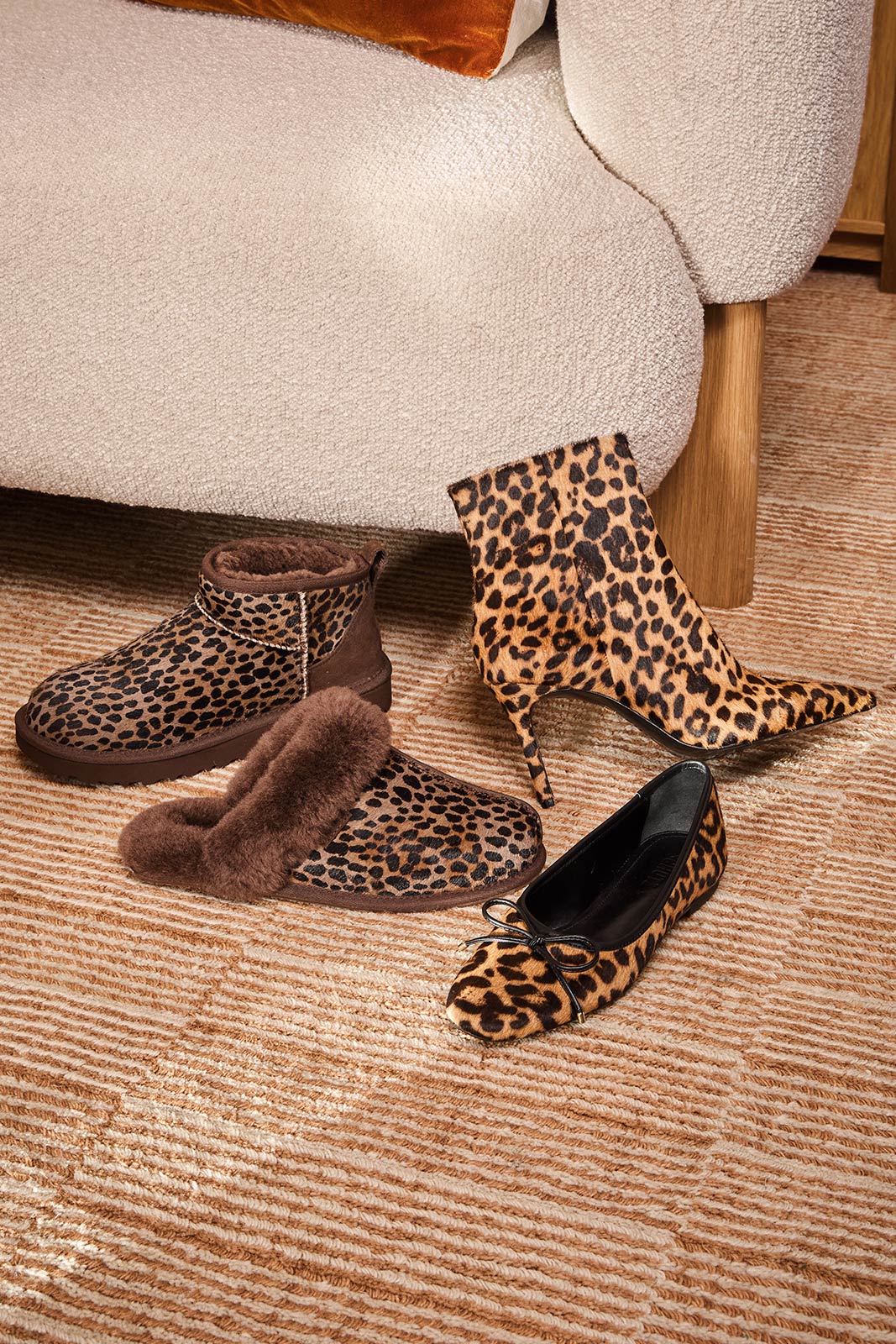 Mikki Leopard Bootie