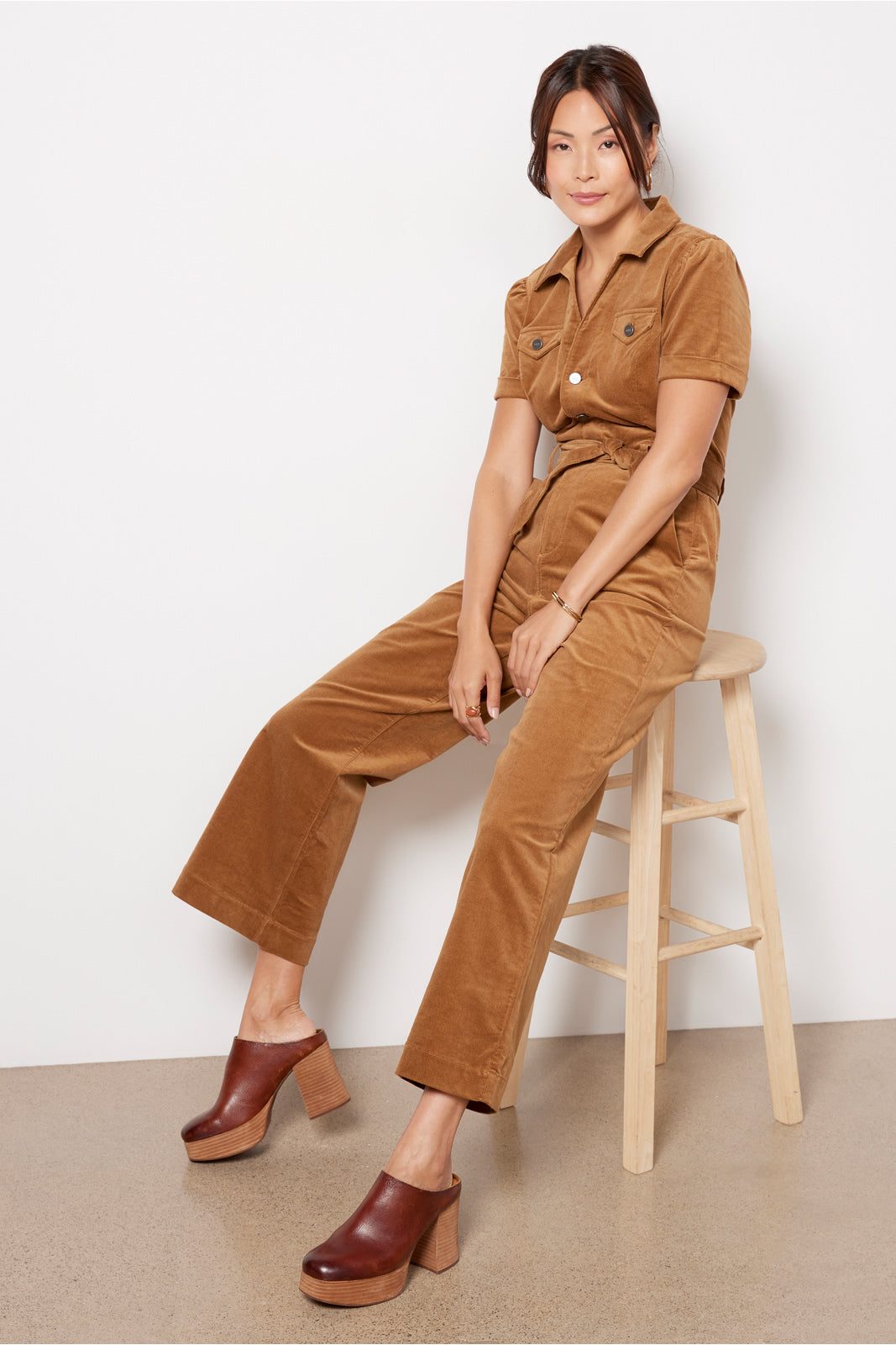 Anessa Short Sleeve Jumpsuit