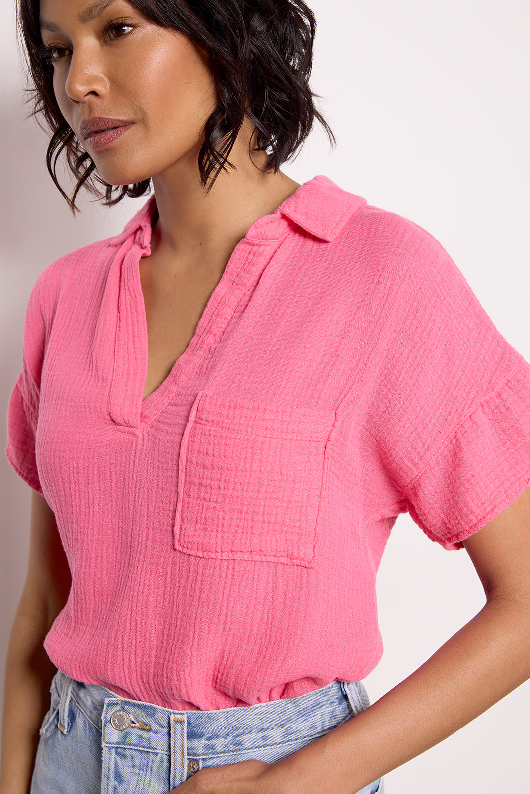 Gauze Popover Top