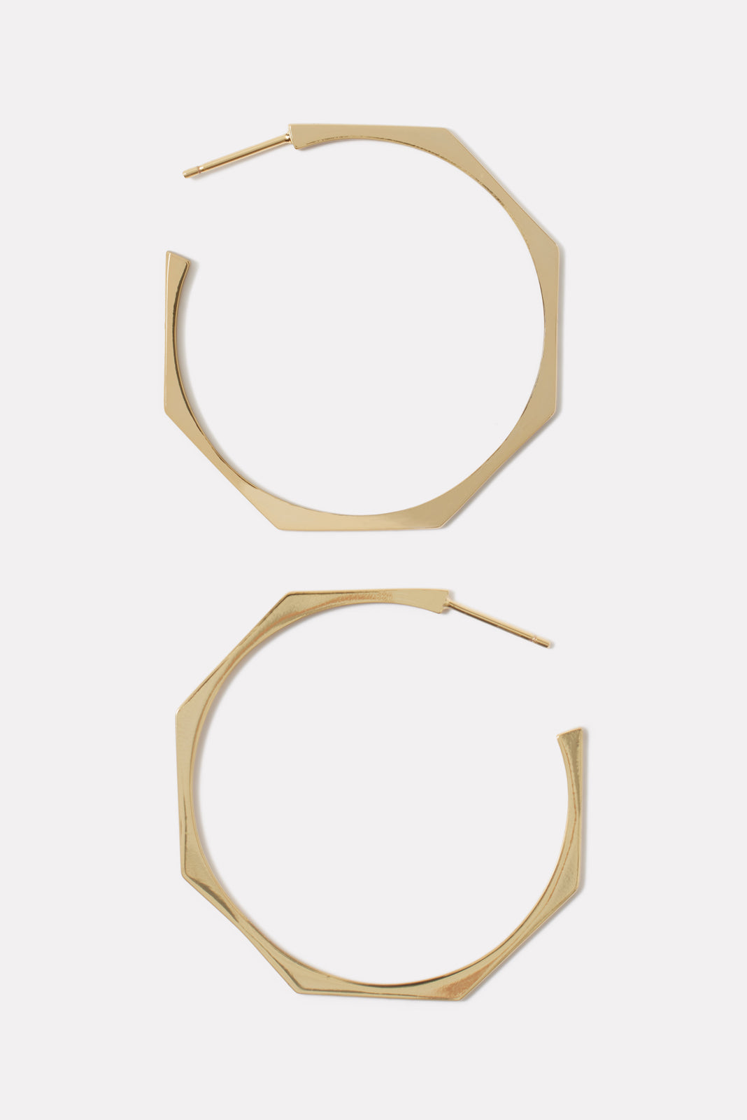 Geo Hoop Earring