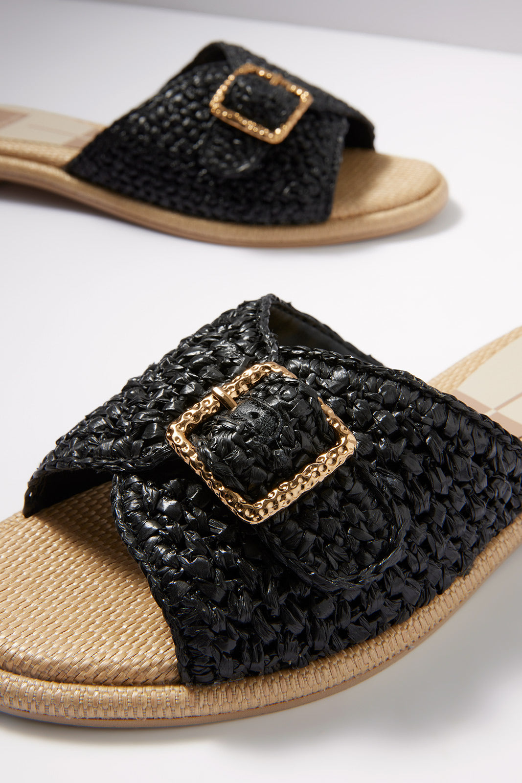 Alonzo Raffia Sandal