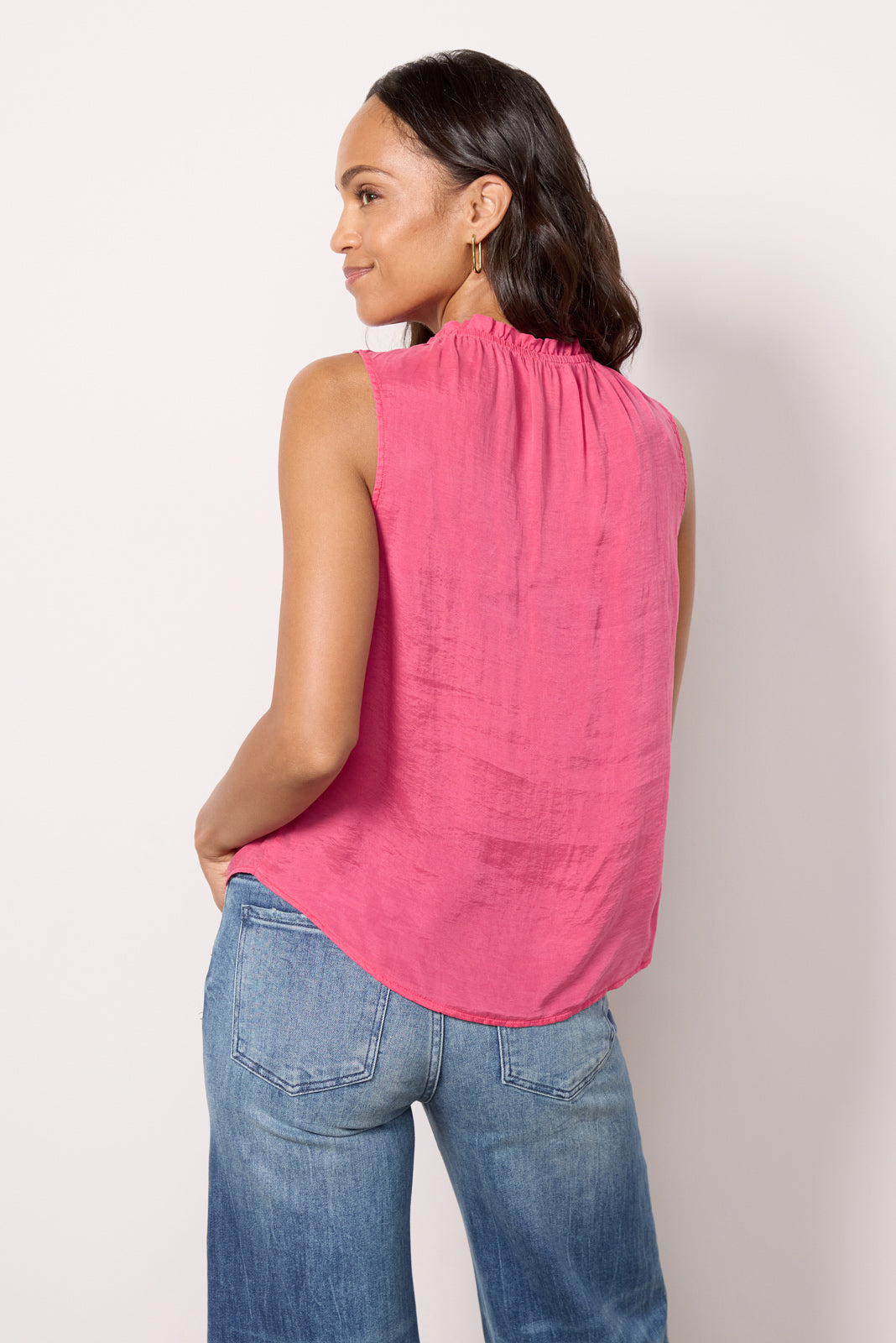 Gathered Neck Top