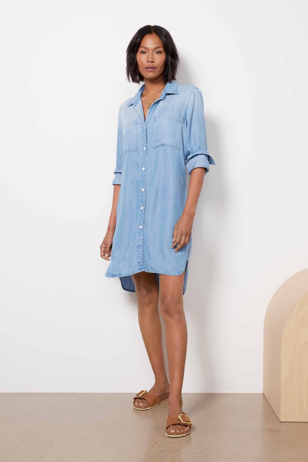 Long Sleeve Shirt Dress