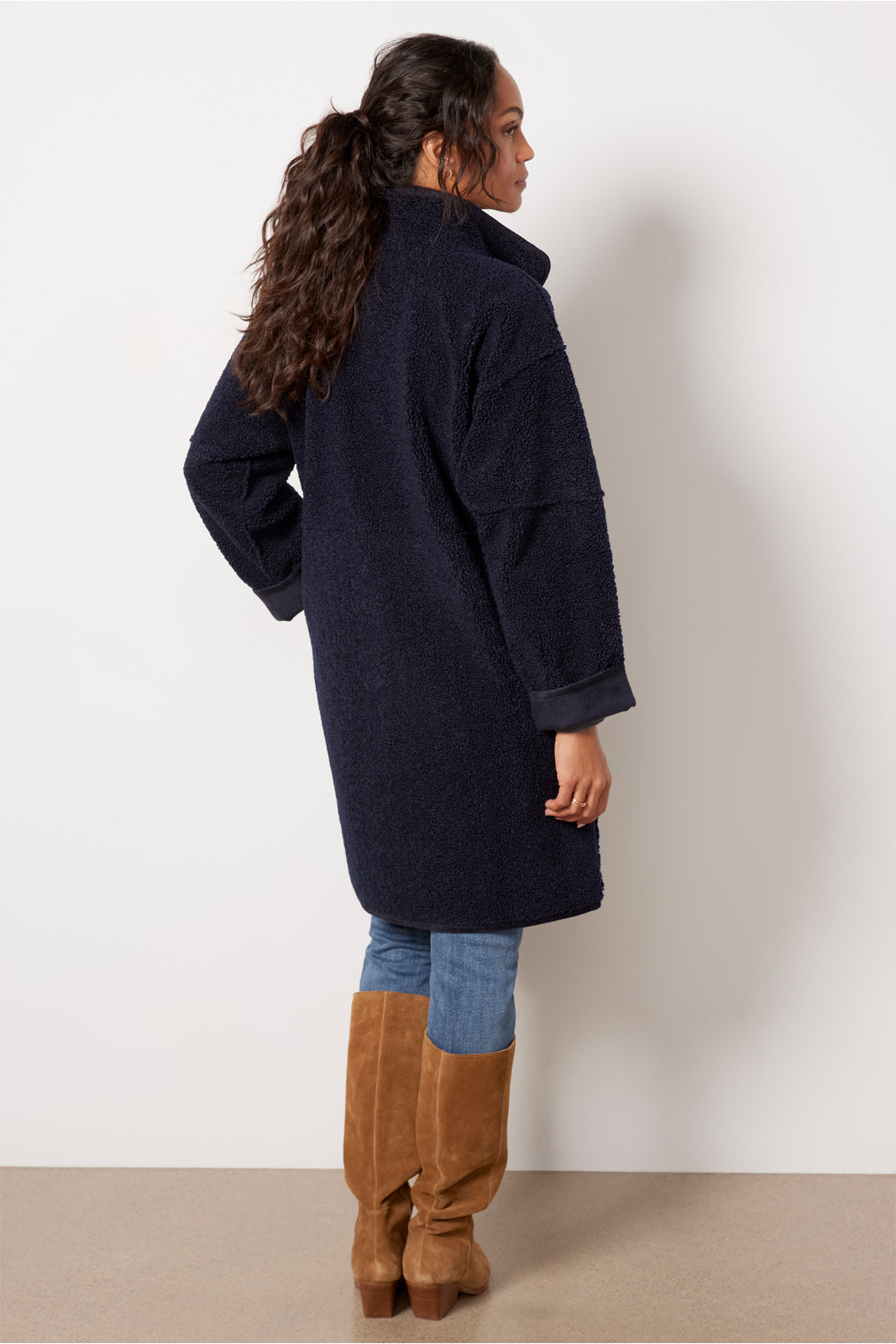 Cara Sherpa Coat