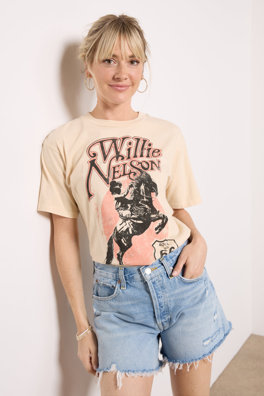 Willie Nelson Route 66 Tour Tee