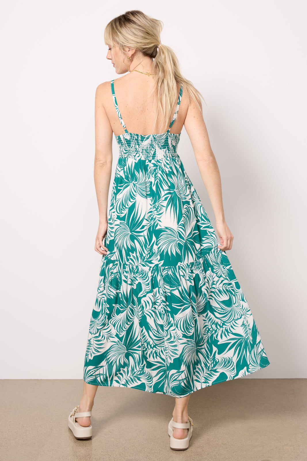 Dropped Seam Maxi Dress