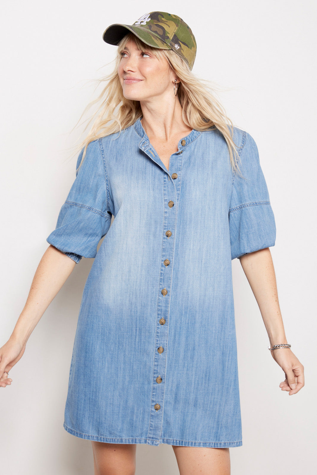 Hit the Scenes Shirt Dress