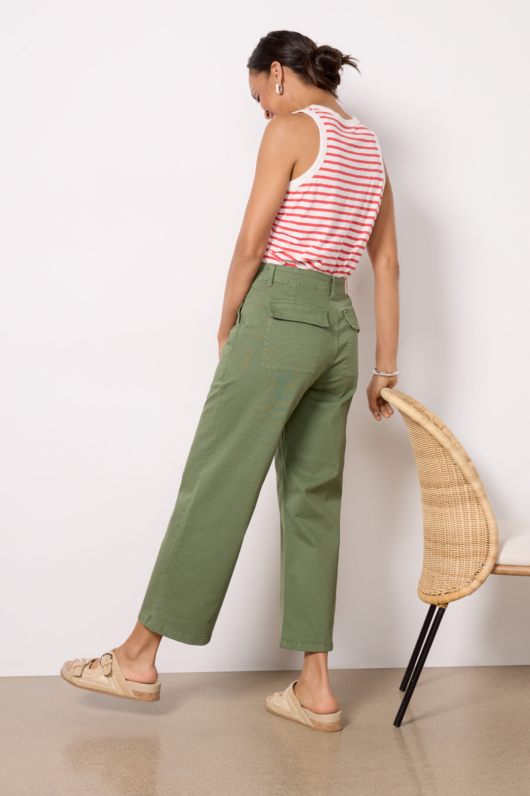 Sophia Wide Leg Utility Pant