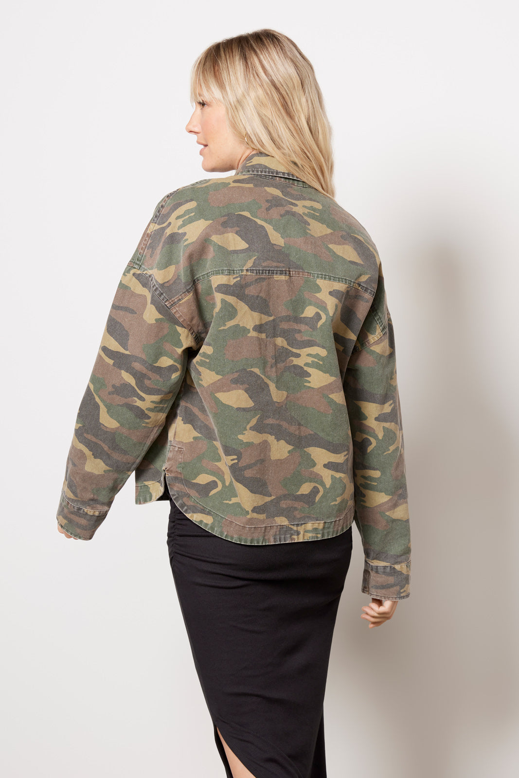 Camo Shacket