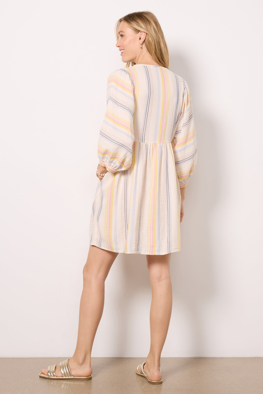 Blouson Sleeve Dress