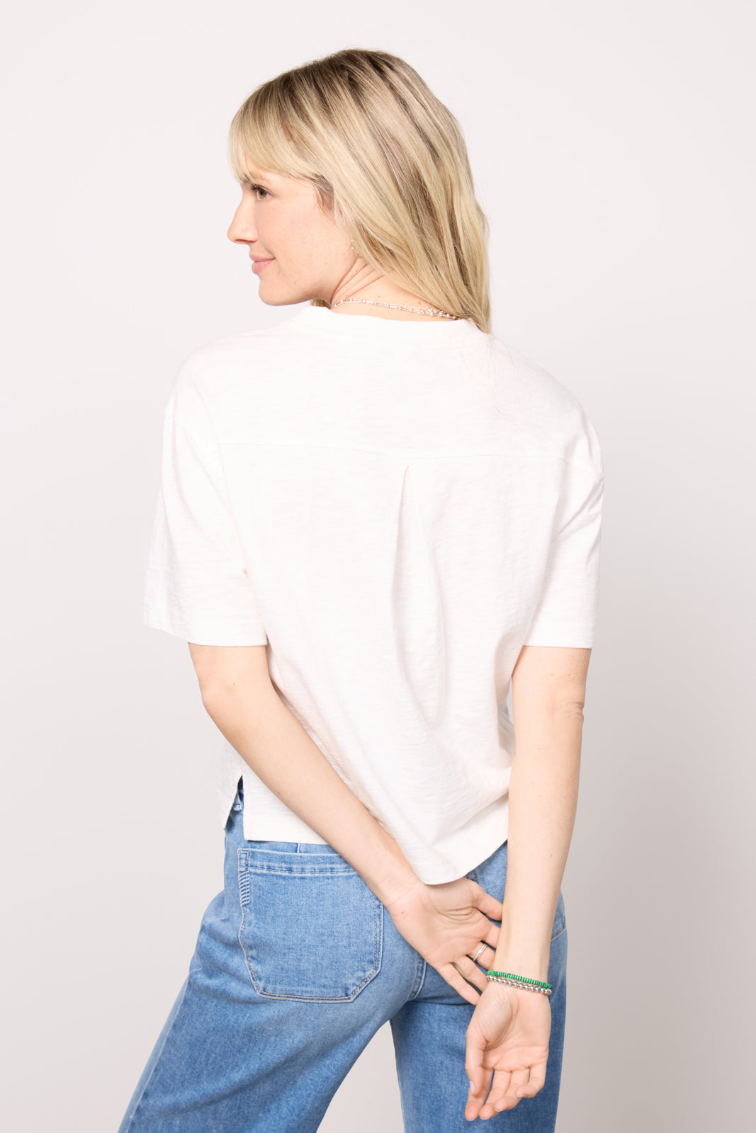 Elsy Slub Pocket Tee