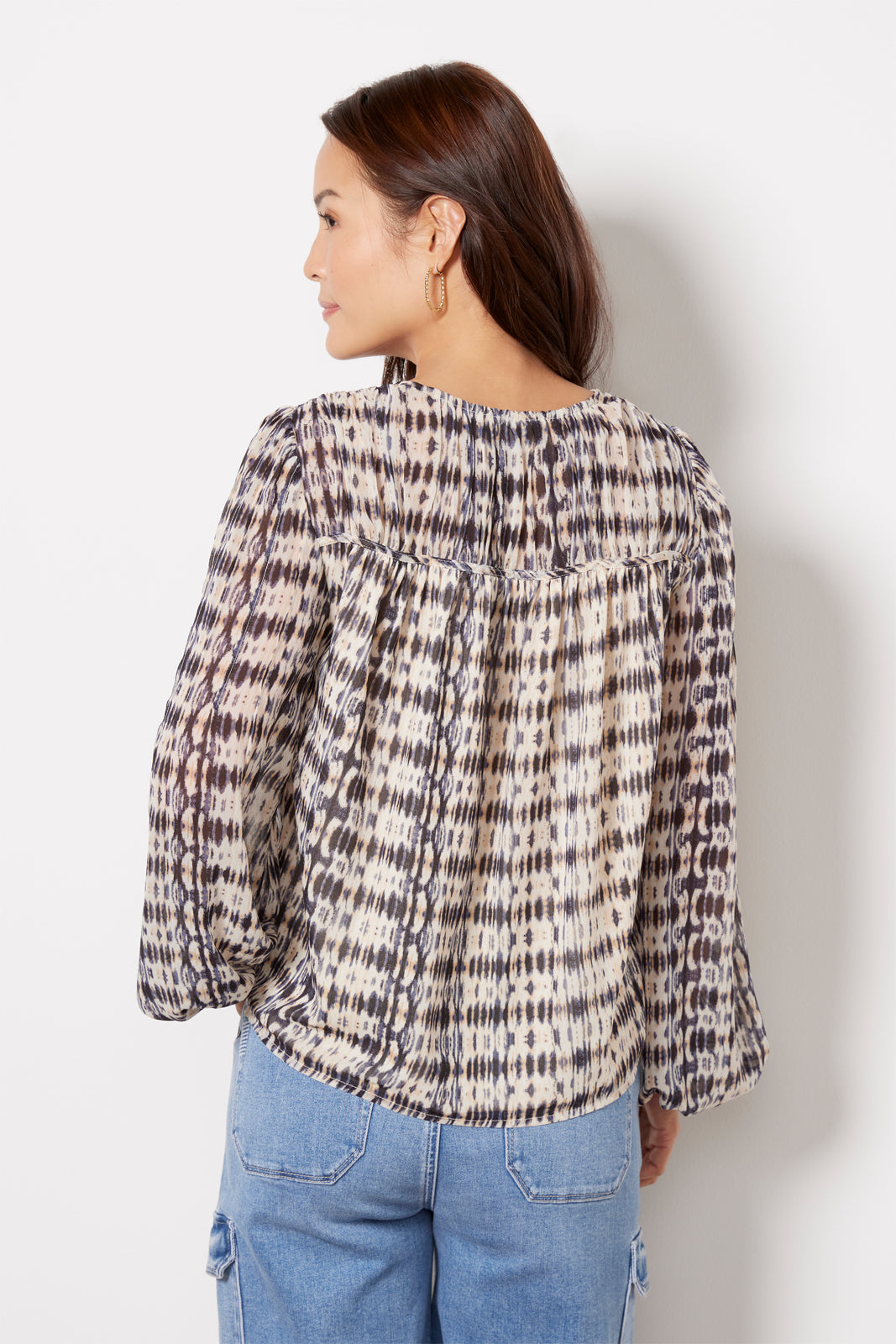 Valerie Dye Effect Blouse