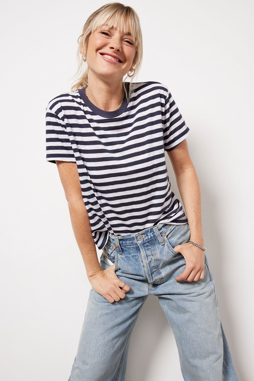 Lyla Stripe Tee