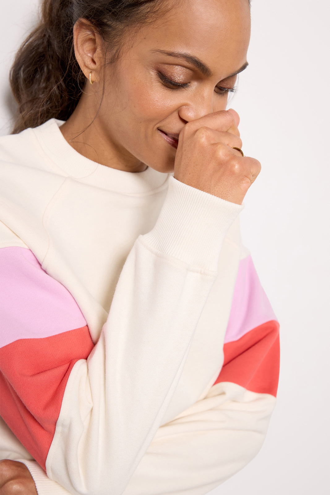 Ava Colorblock Sweatshirt