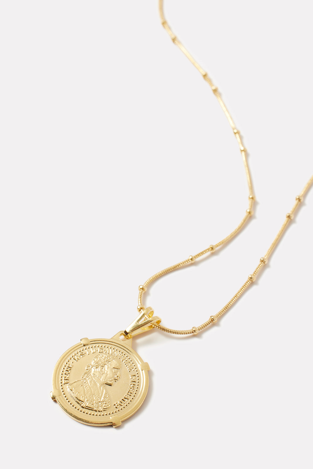 Octavia Coin Necklace