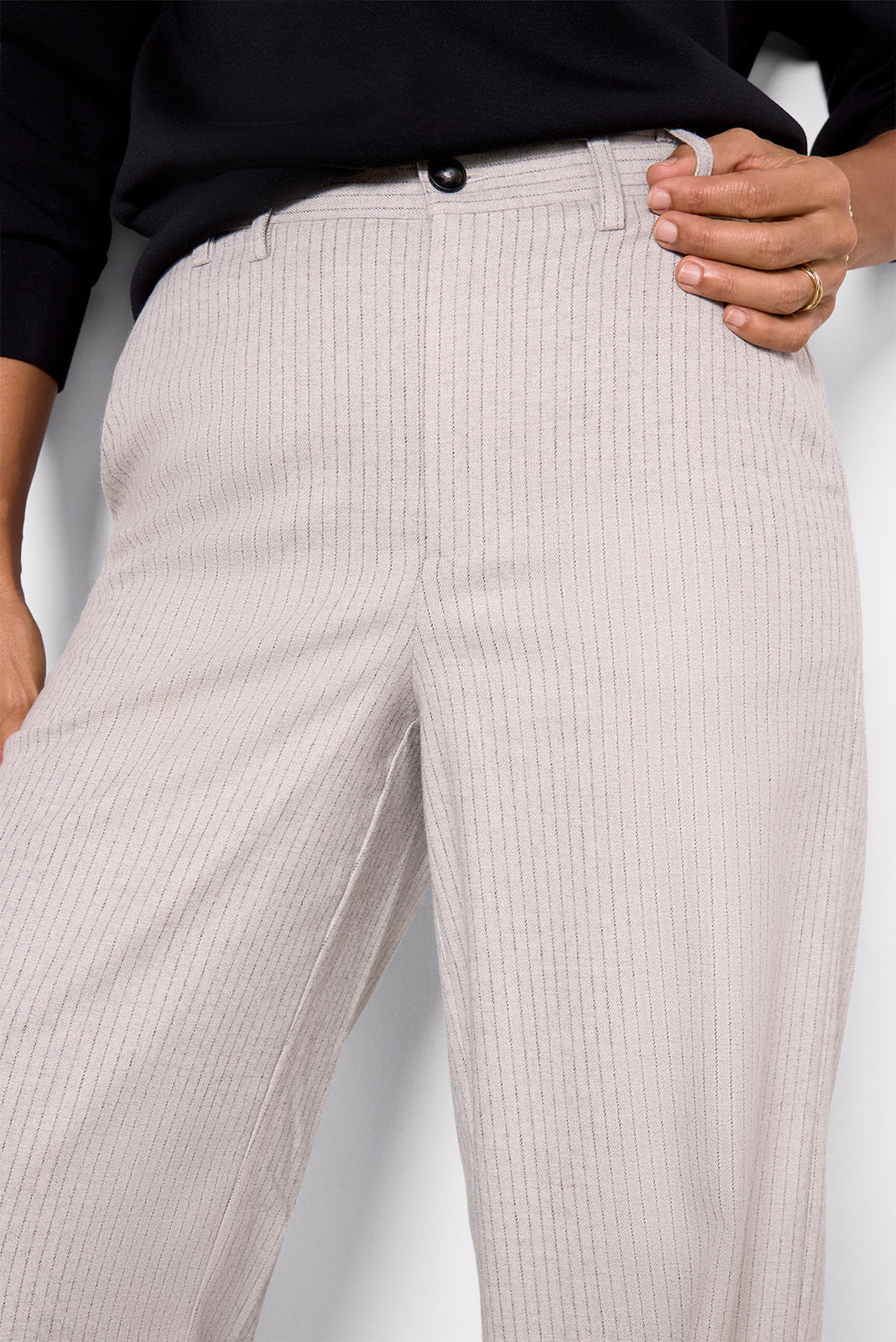 Evette Pinstripe Pant