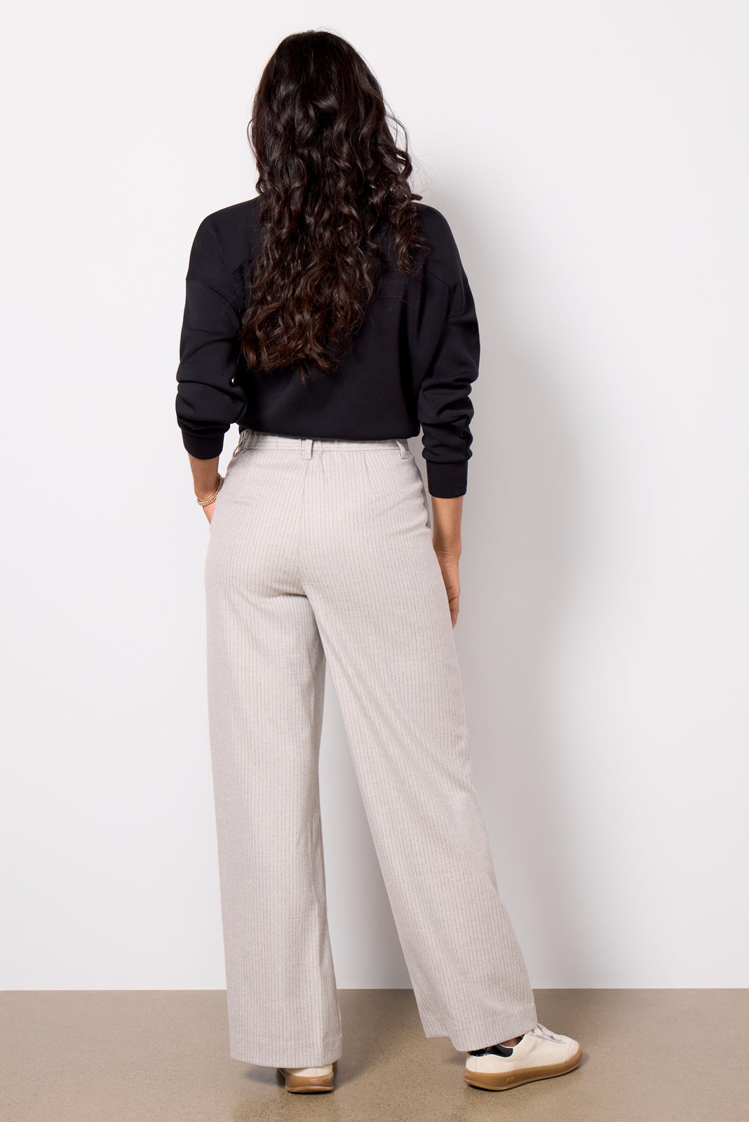 Evette Pinstripe Pant