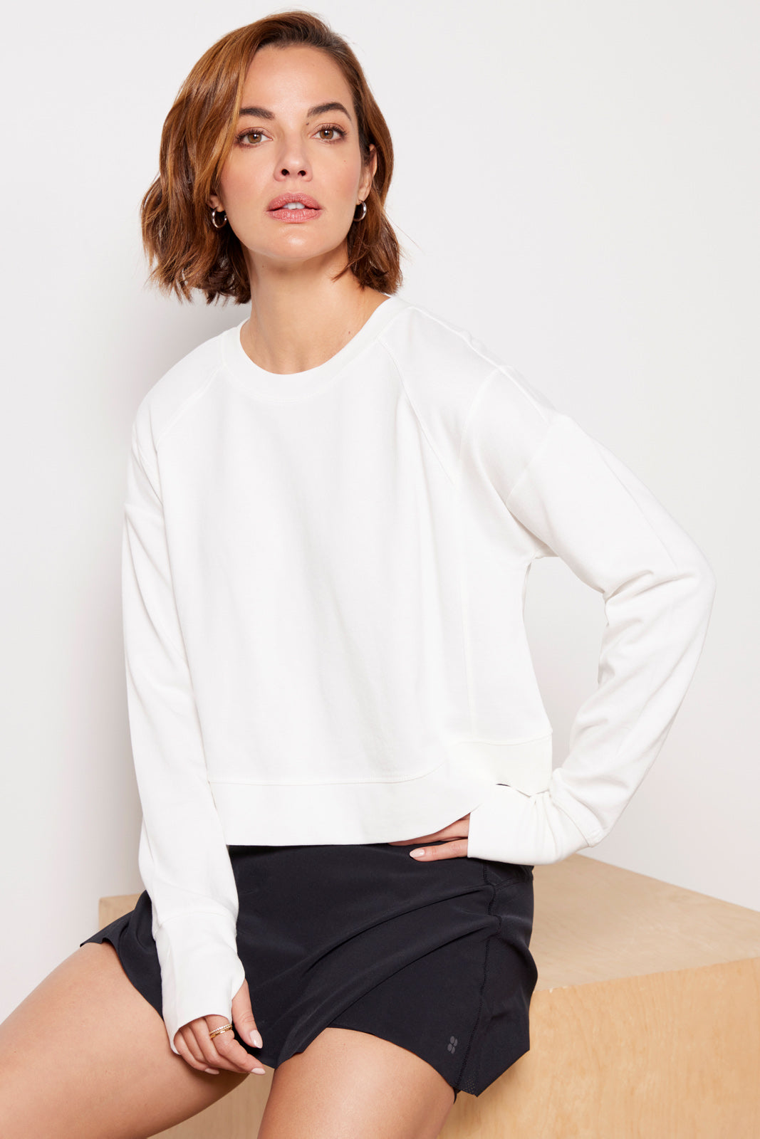 After Class Crop Sweatshirt