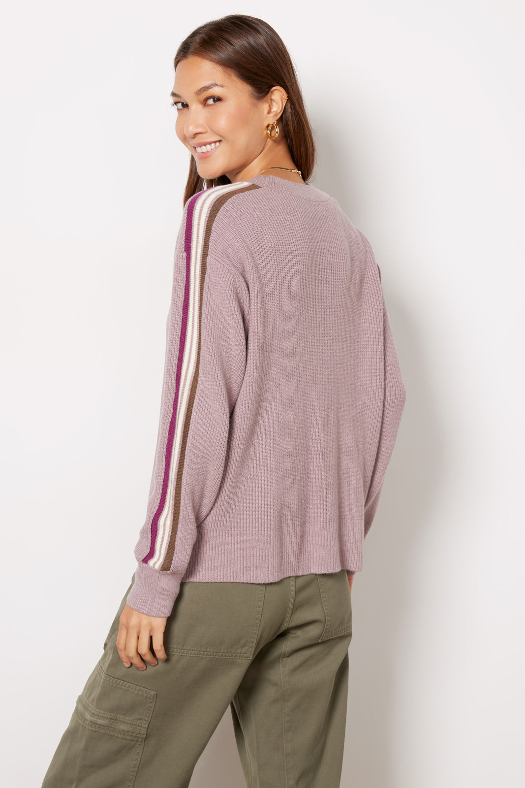 Reese Varsity Sleeve Pullover