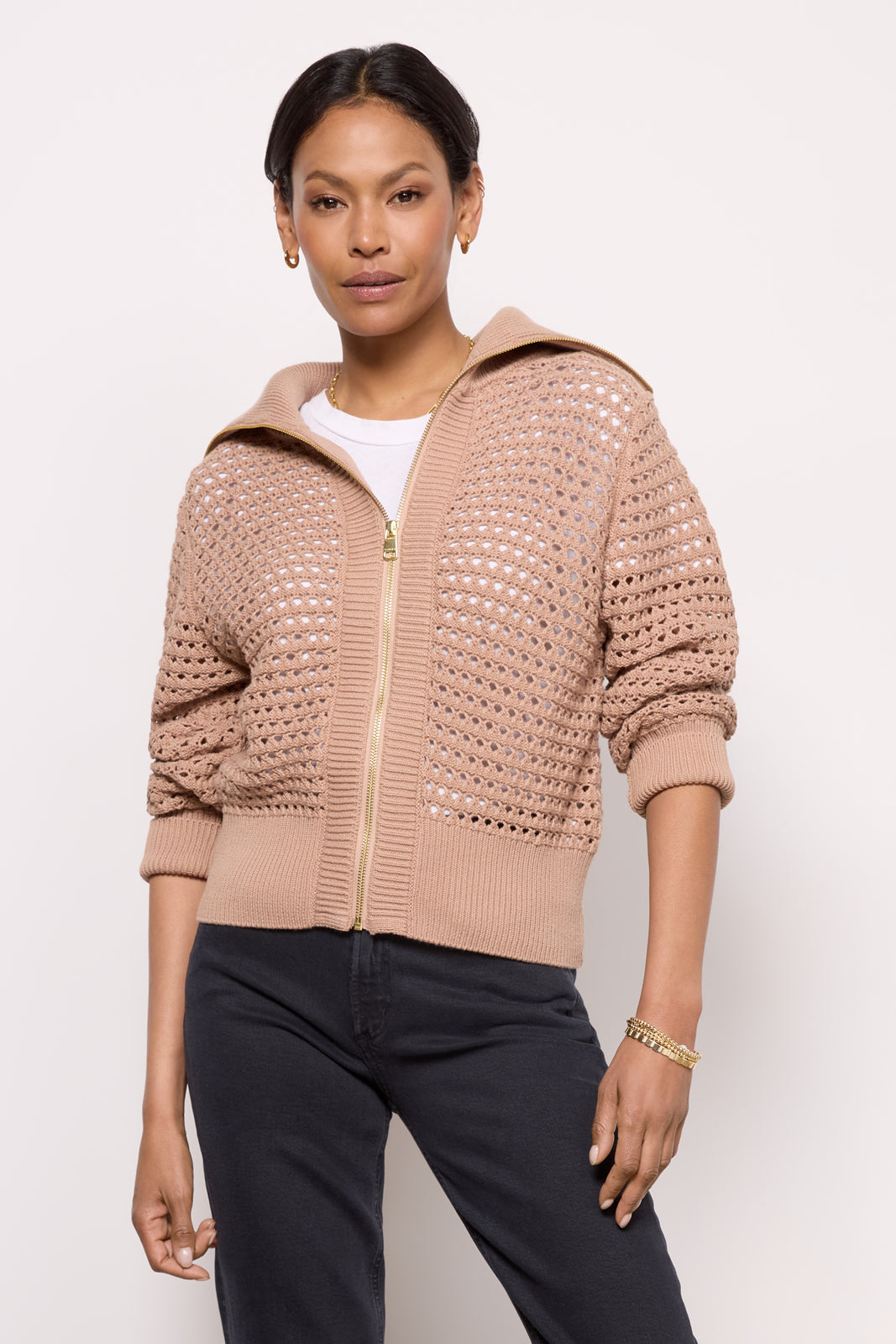 Eloise Full Zip Knit