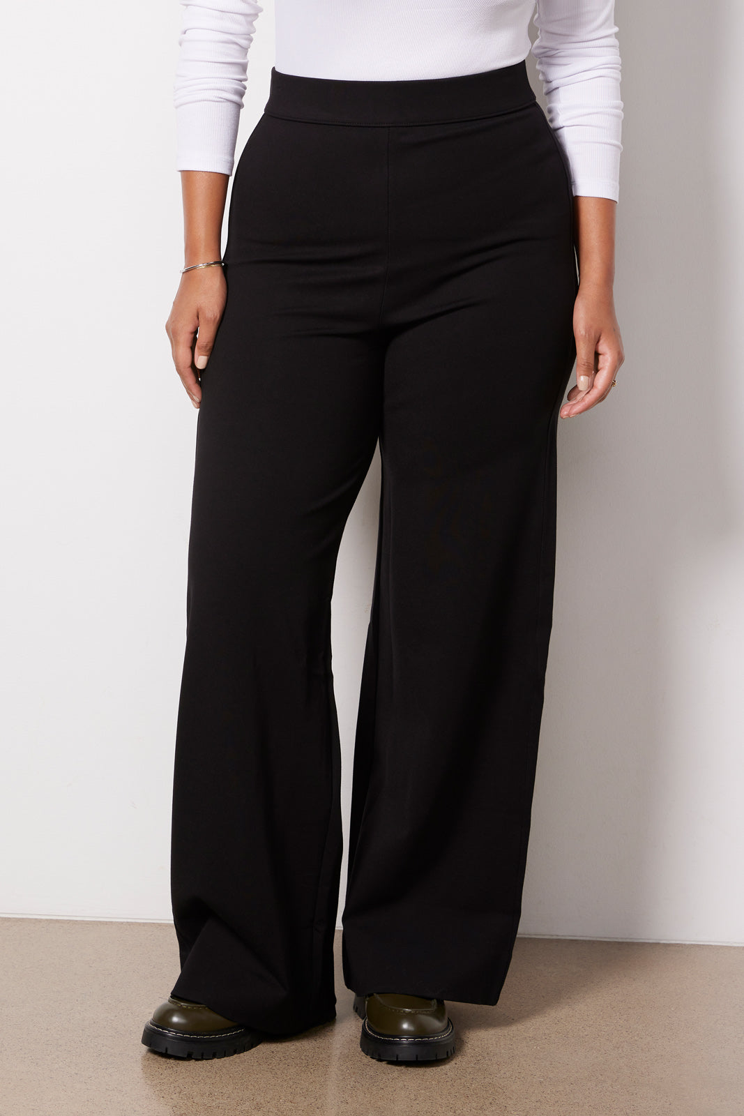 Irina Ponte Wide Leg Pant